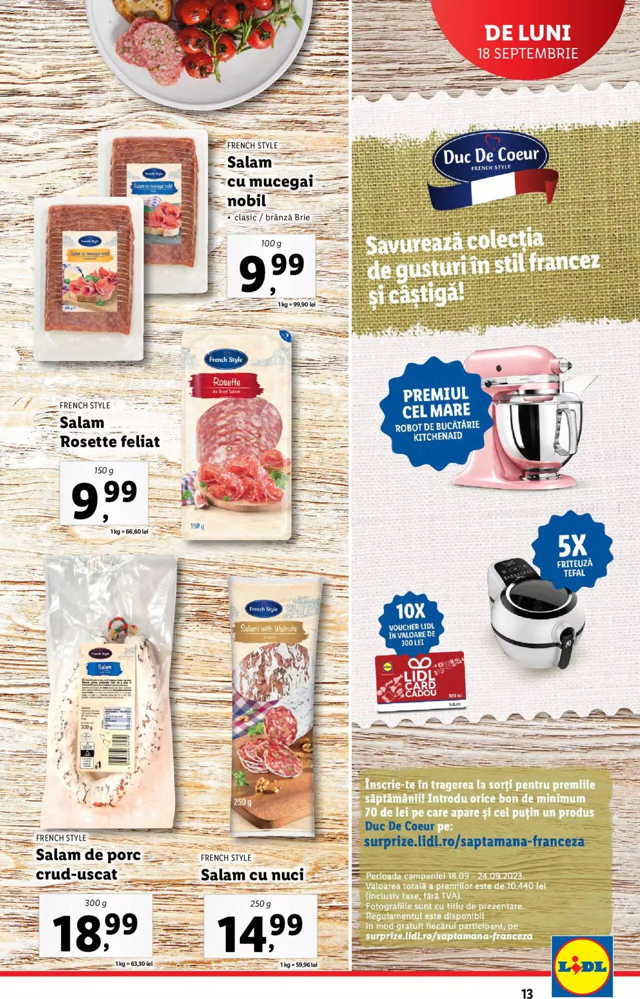 Catalog LIDL 18 - 24 Septembrie 2023 | Pagina 13