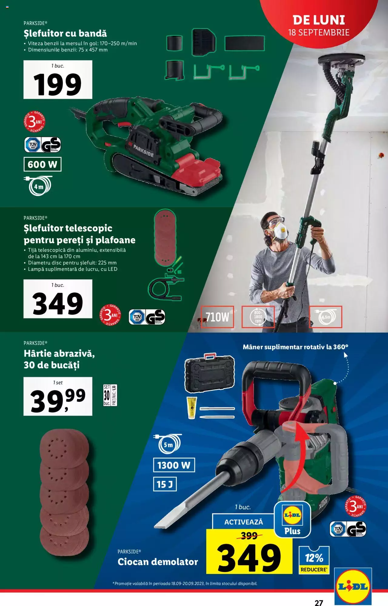 Catalog LIDL 18 - 24 Septembrie 2023 | Pagina 27