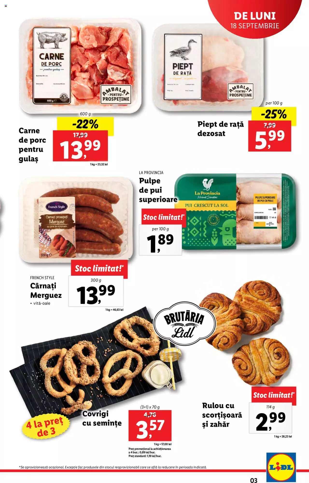 Catalog LIDL 18 - 24 Septembrie 2023 | Pagina 3