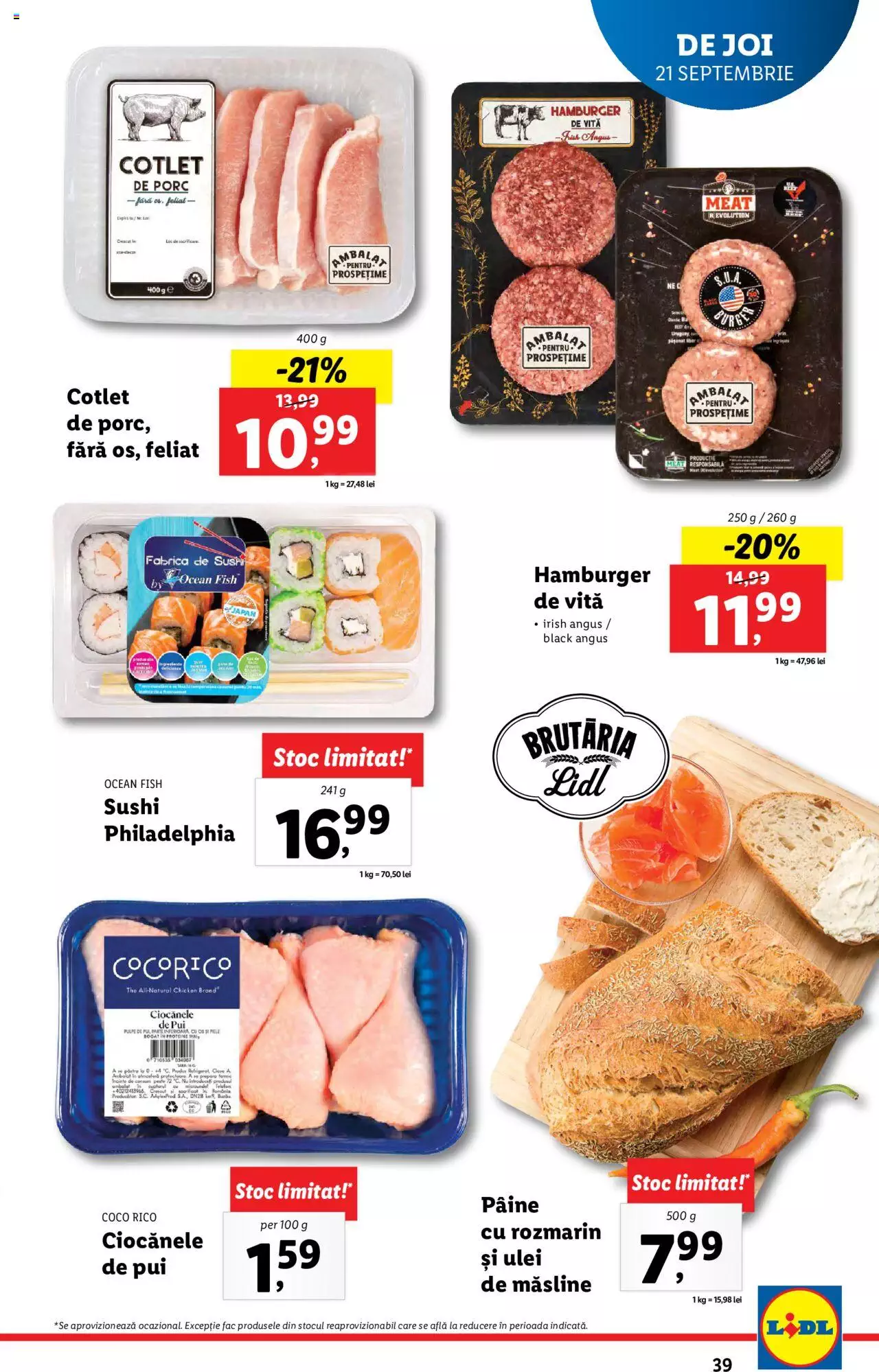 Catalog LIDL 18 - 24 Septembrie 2023 | Pagina 39