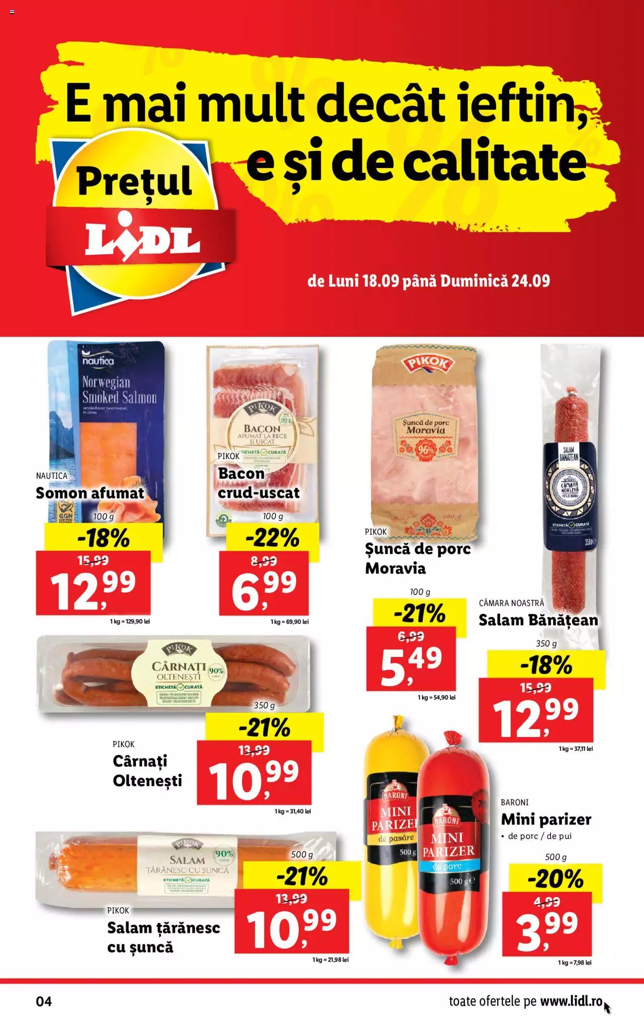 Catalog LIDL 18 - 24 Septembrie 2023 | Pagina 4