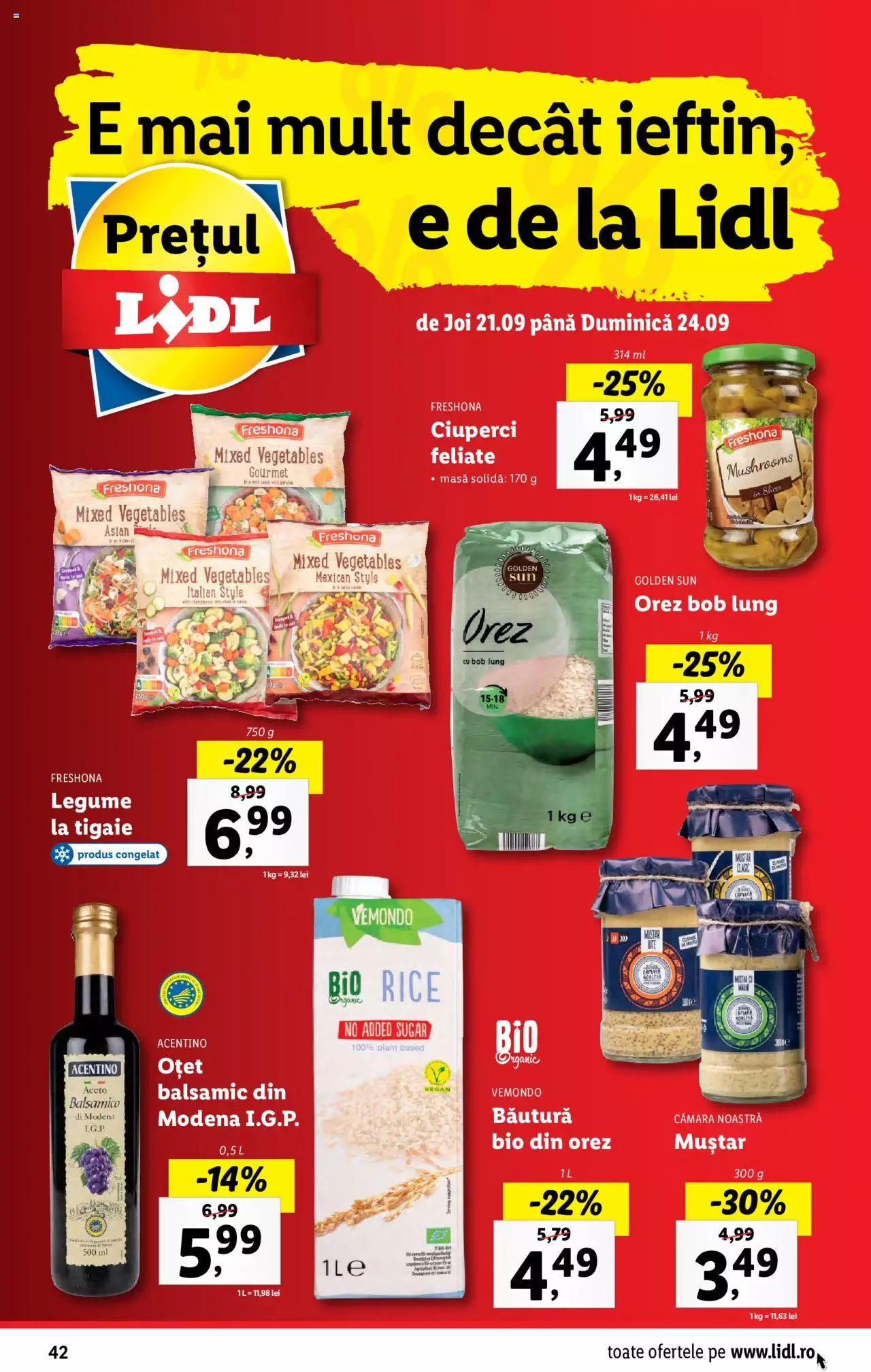 Catalog LIDL 18 - 24 Septembrie 2023 | Pagina 42