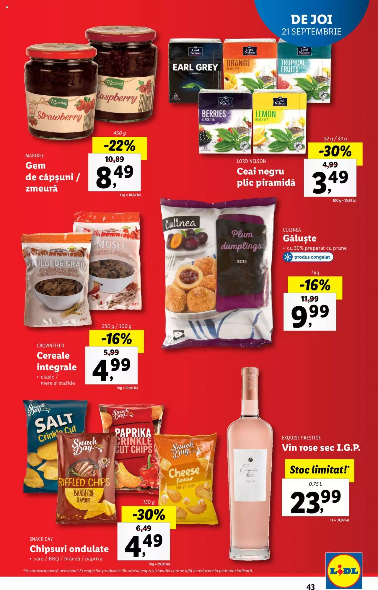 Catalog LIDL 18 - 24 Septembrie 2023 | Pagina 43