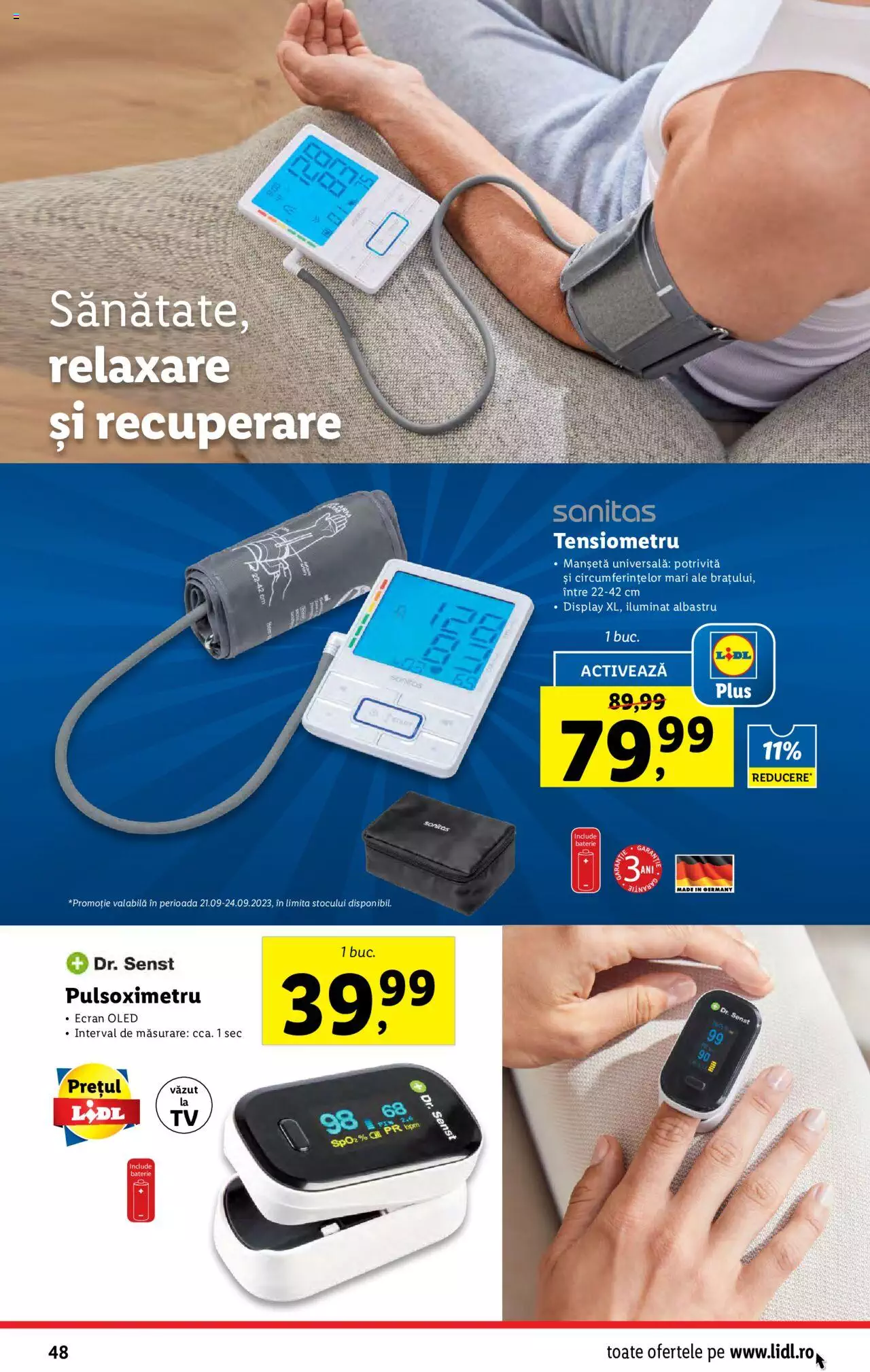 Catalog LIDL 18 - 24 Septembrie 2023 | Pagina 48