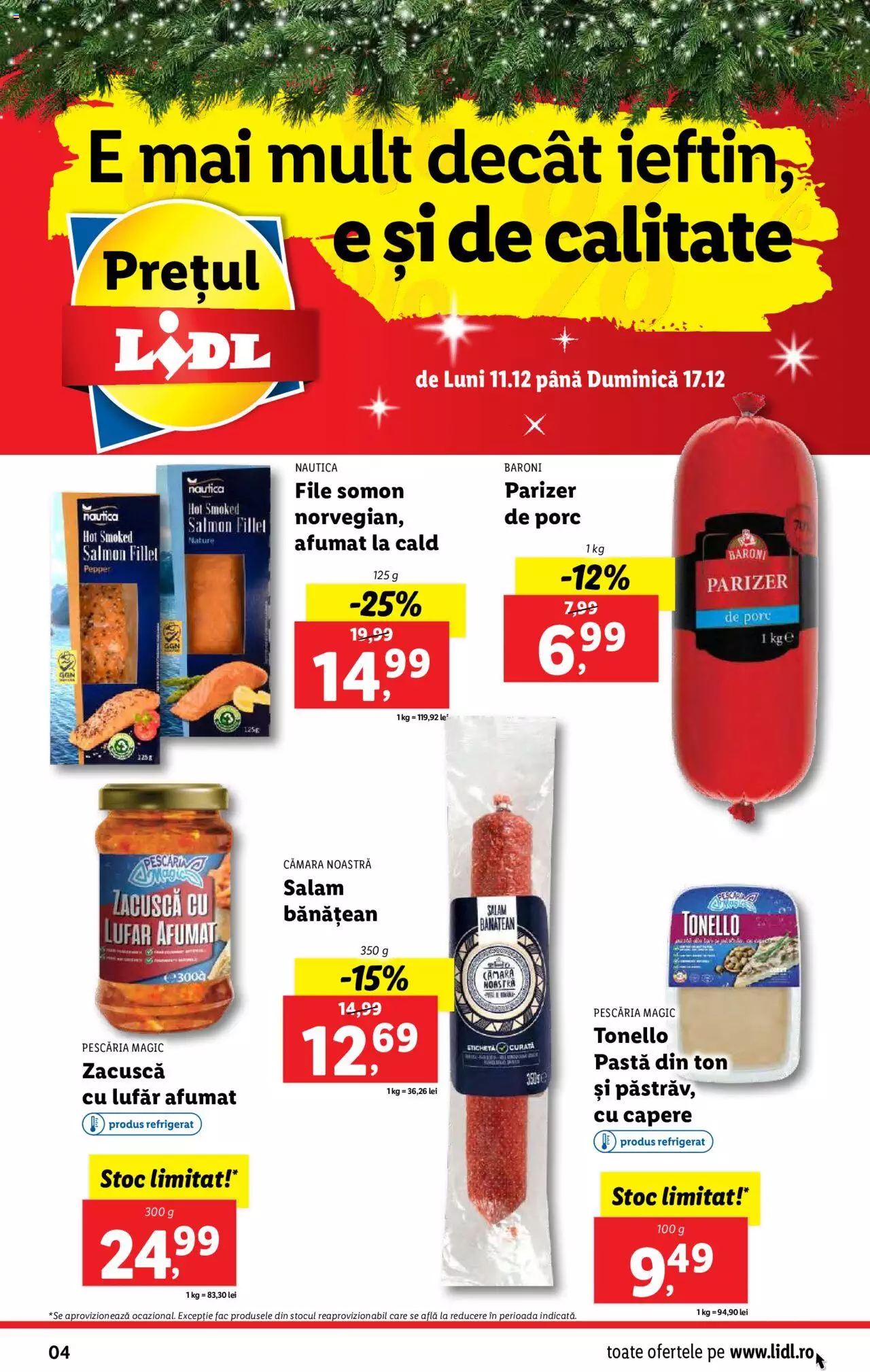 Catalog LIDL 11 - 17 Decembrie 2023 | Pagina 4