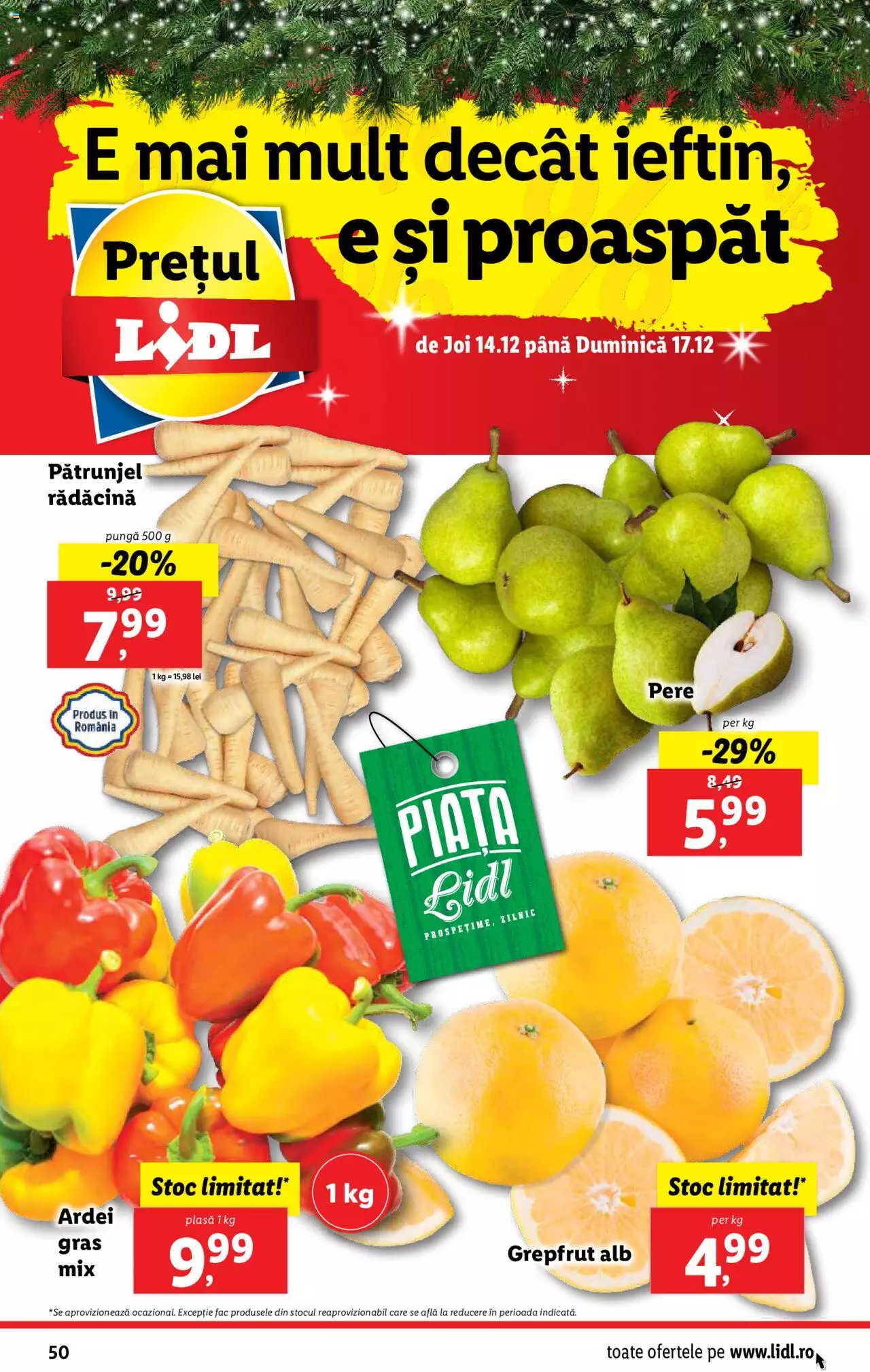 Catalog LIDL 11 - 17 Decembrie 2023 | Pagina 50