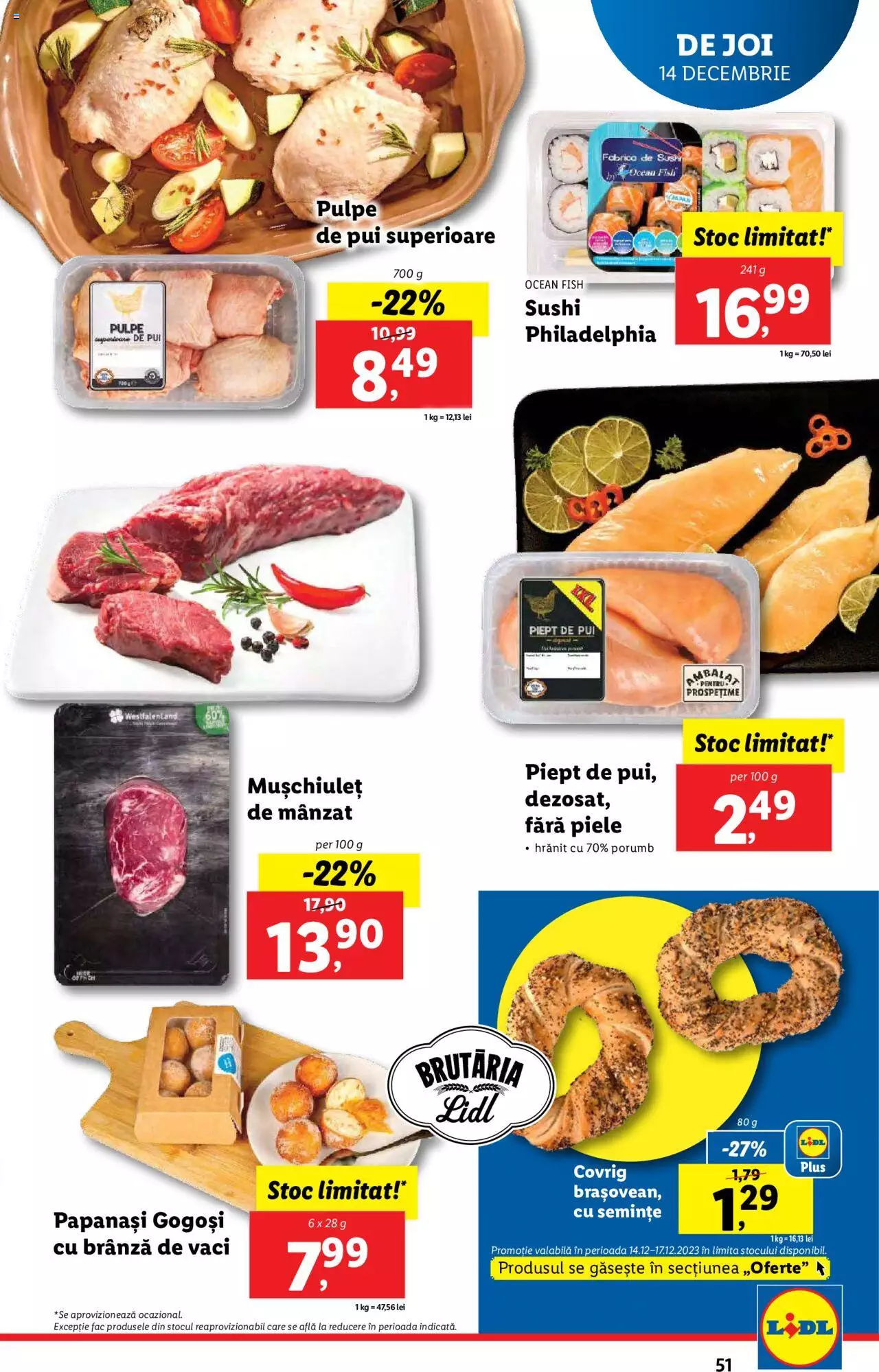 Catalog LIDL 11 - 17 Decembrie 2023 | Pagina 51