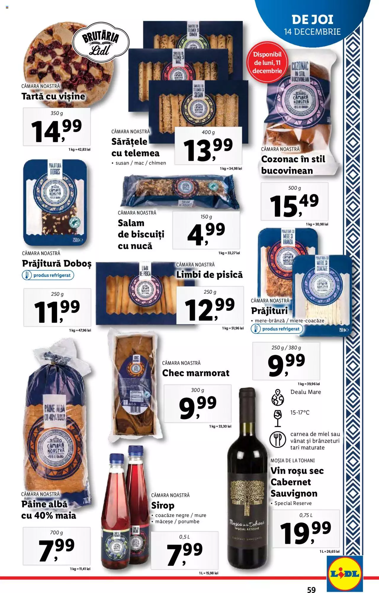 Catalog LIDL 11 - 17 Decembrie 2023 | Pagina 59