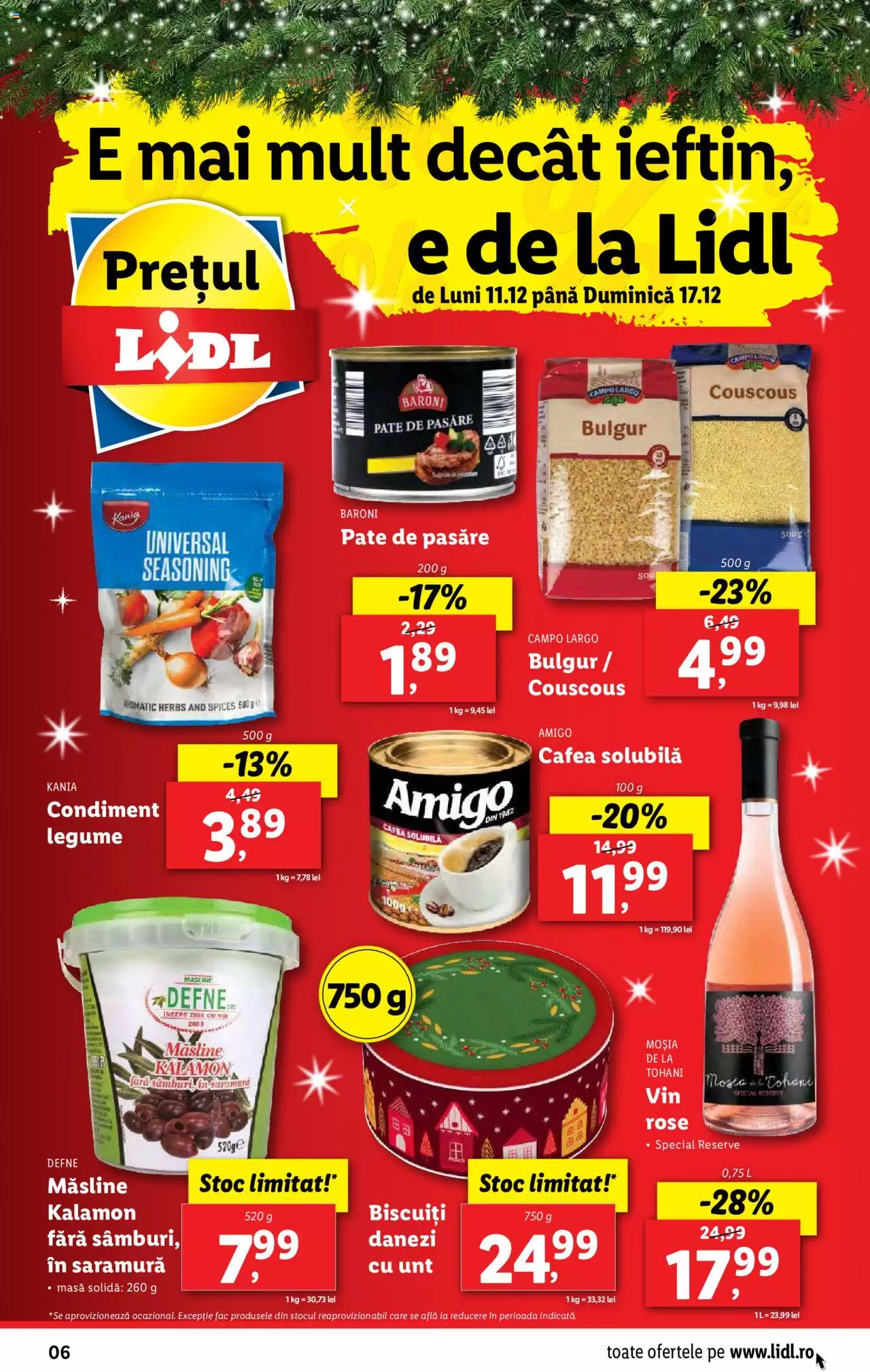 Catalog LIDL 11 - 17 Decembrie 2023 | Pagina 6