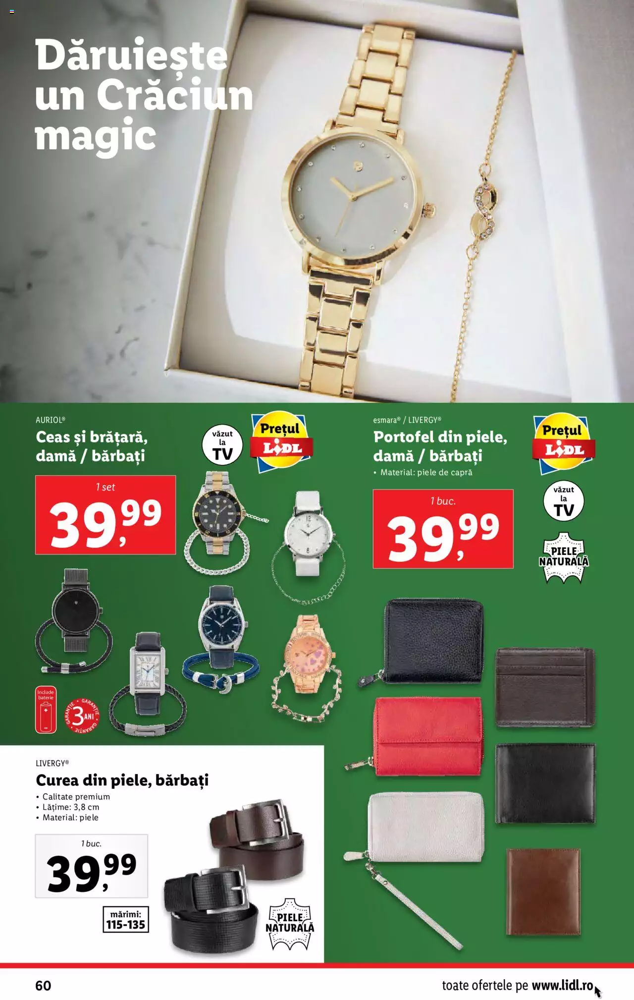 Catalog LIDL 11 - 17 Decembrie 2023 | Pagina 60