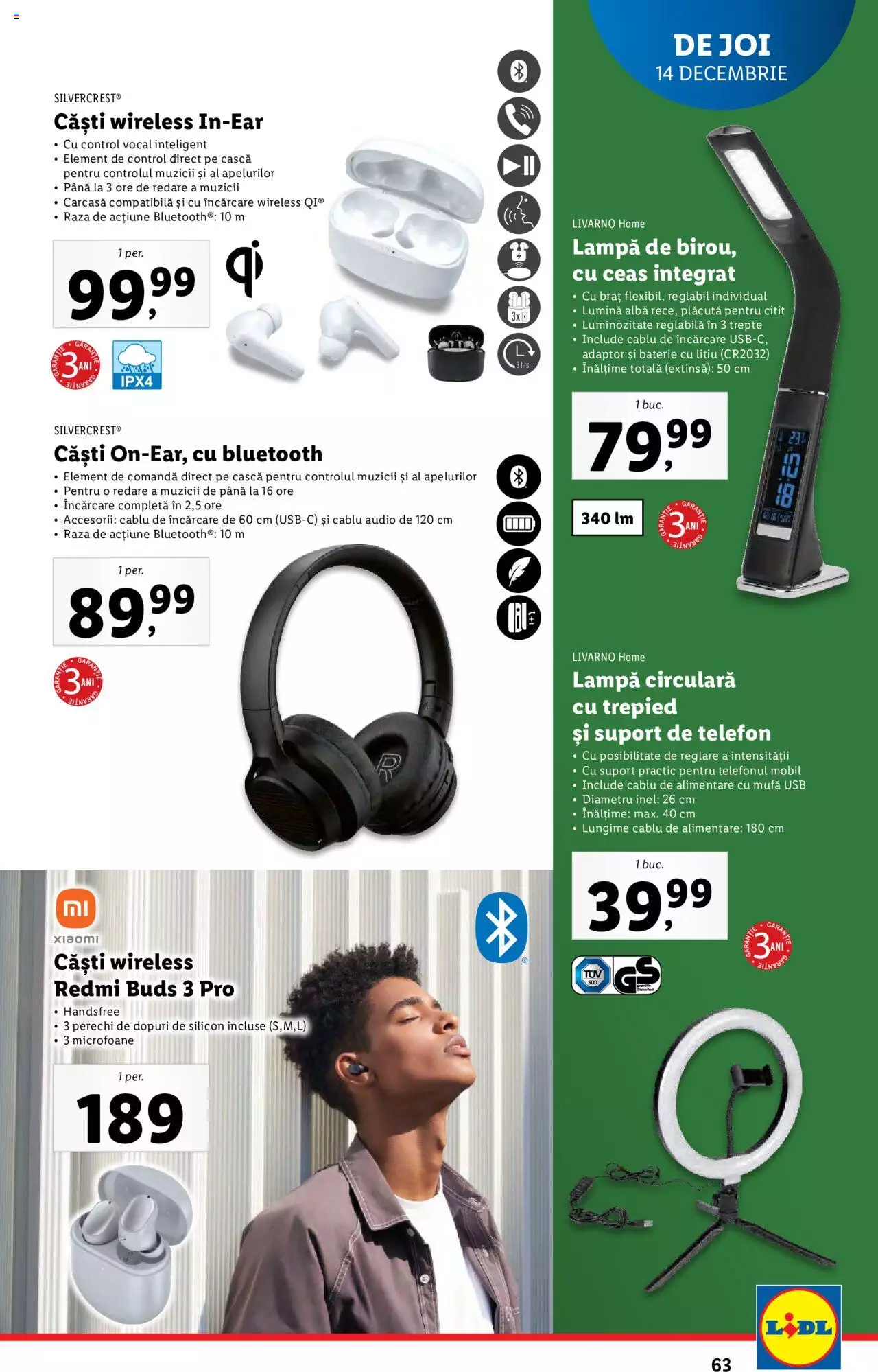 Catalog LIDL 11 - 17 Decembrie 2023 | Pagina 63