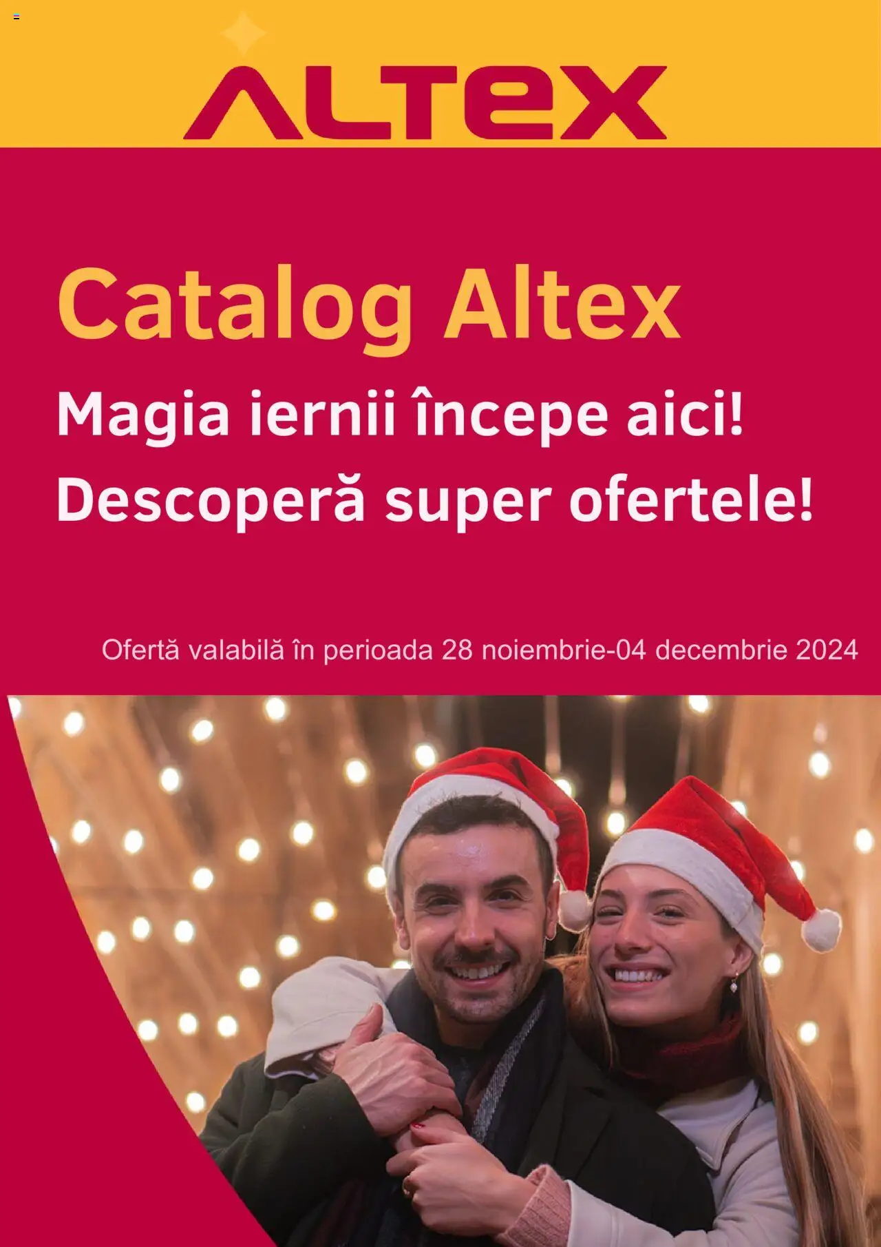 Catalog Altex 28 Noiembrie - 4 Decembrie 2024 | Pagina 1