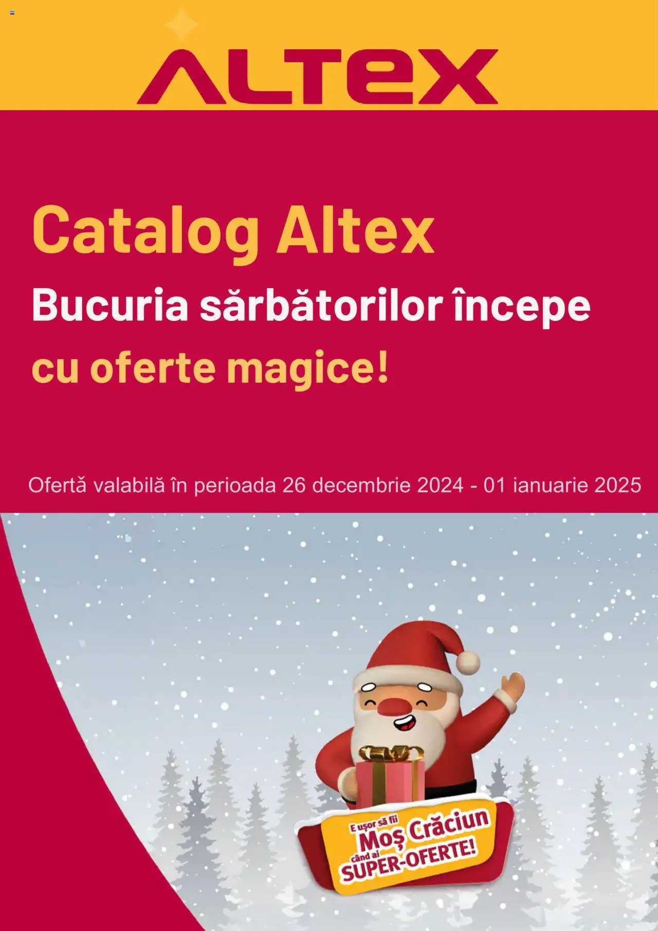 Catalog Altex 26 Decembrie 2024 - 1 Ianuarie 2025 | Pagina 1