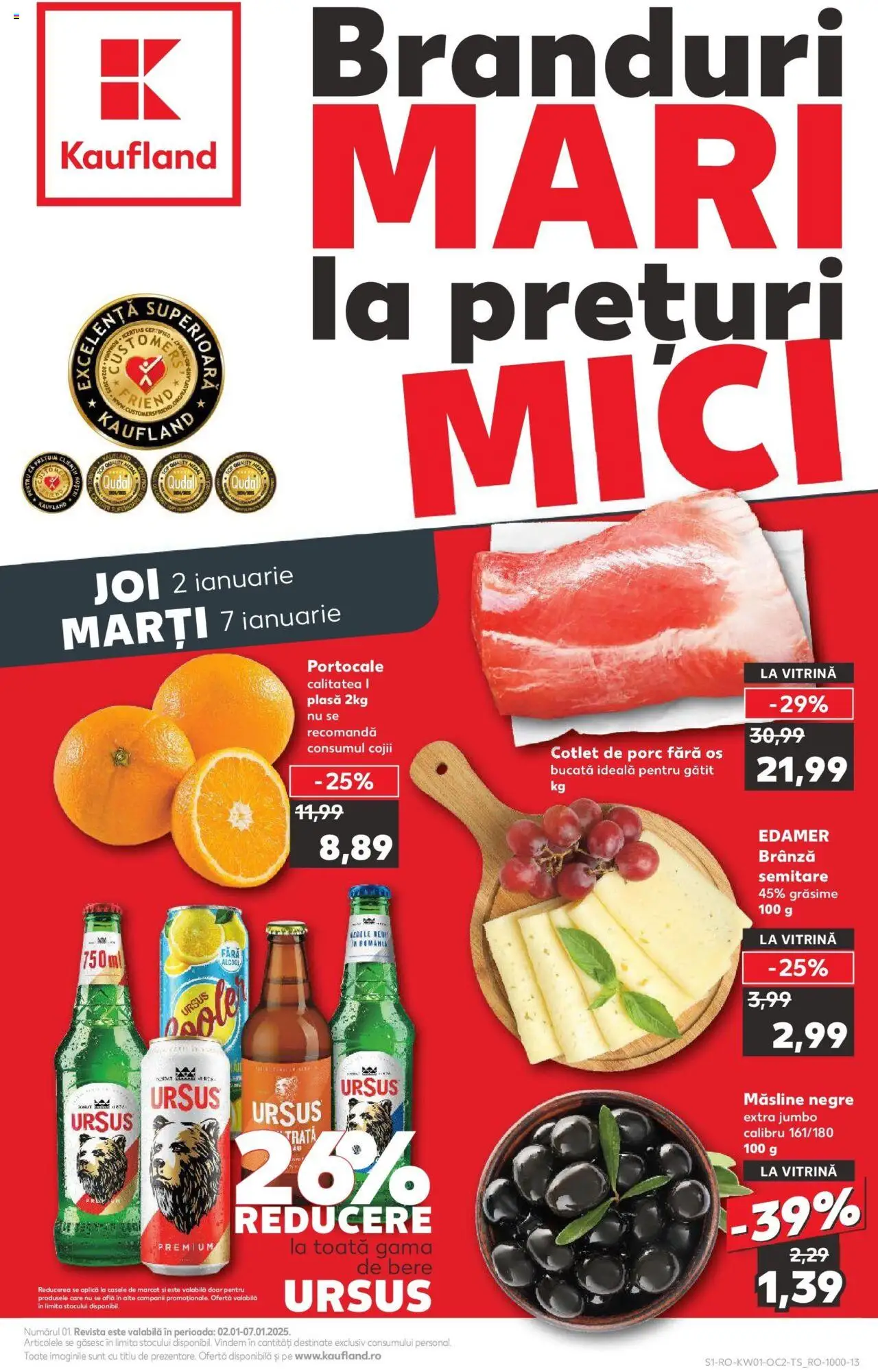 Catalog Kaufland 2 - 7 Ianuarie 2025 | Pagina 1