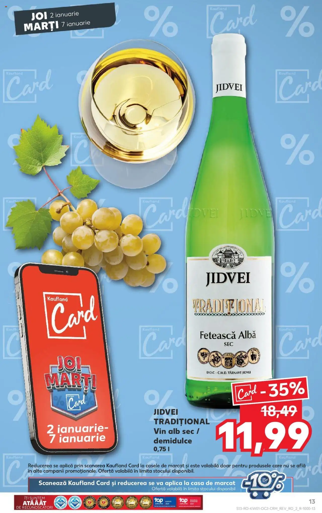 Catalog Kaufland 2 - 7 Ianuarie 2025 | Pagina 13