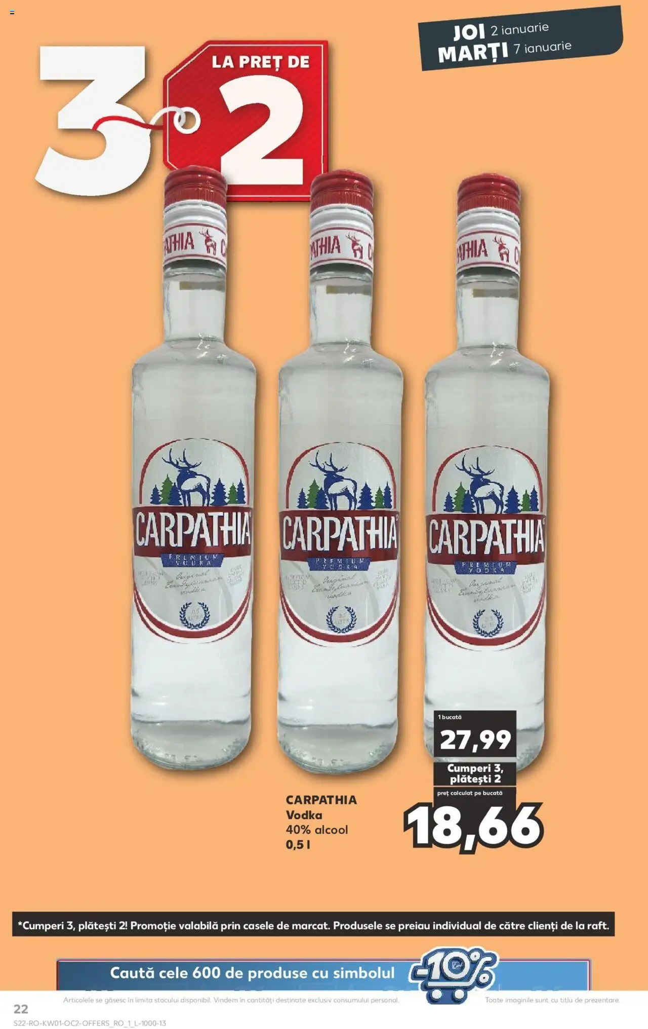 Catalog Kaufland 2 - 7 Ianuarie 2025 | Pagina 22