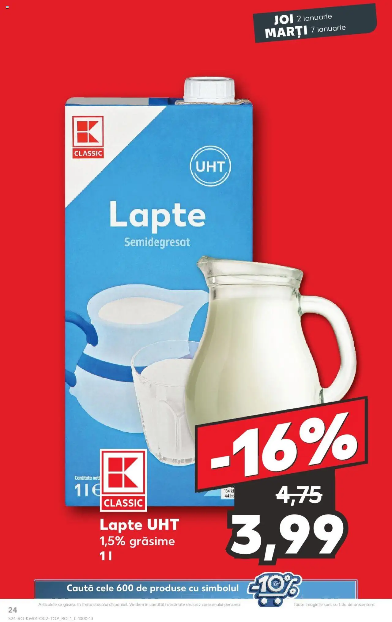 Catalog Kaufland 2 - 7 Ianuarie 2025 | Pagina 24