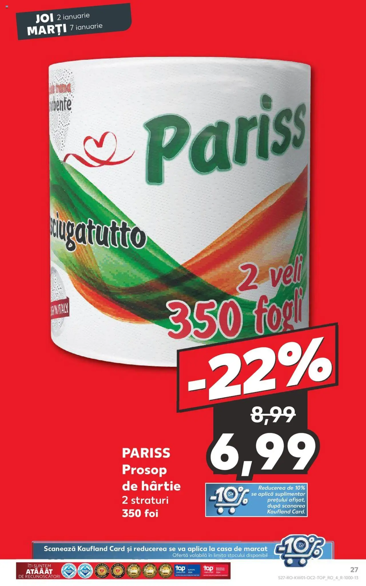 Catalog Kaufland 2 - 7 Ianuarie 2025 | Pagina 27