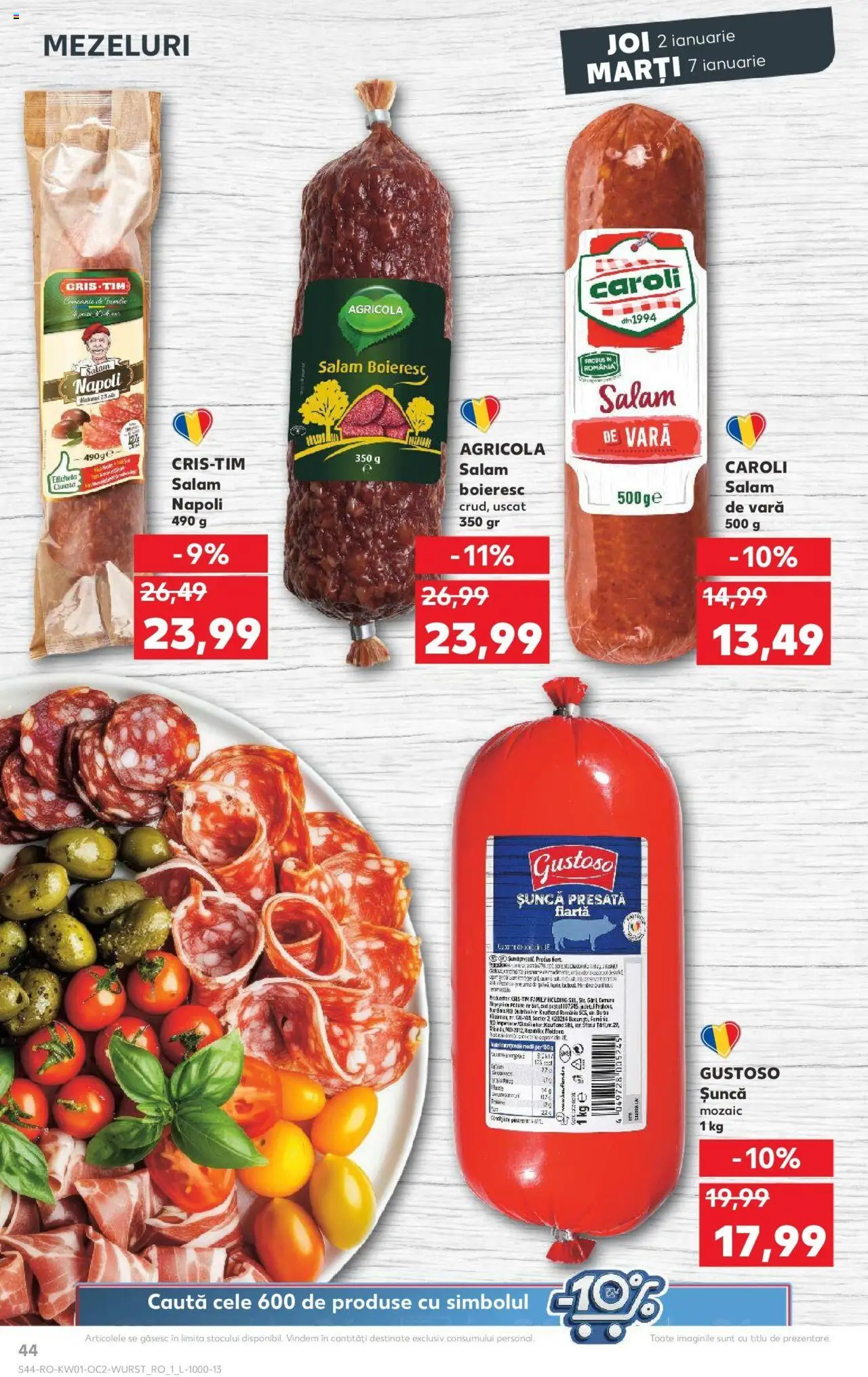 Catalog Kaufland 2 - 7 Ianuarie 2025 | Pagina 44