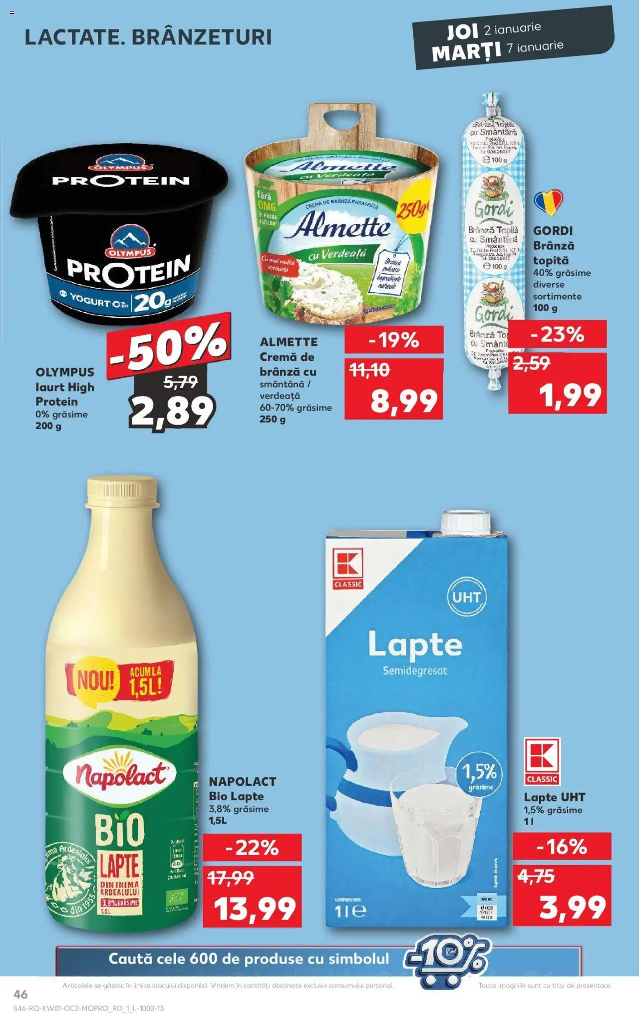 Catalog Kaufland 2 - 7 Ianuarie 2025 | Pagina 46