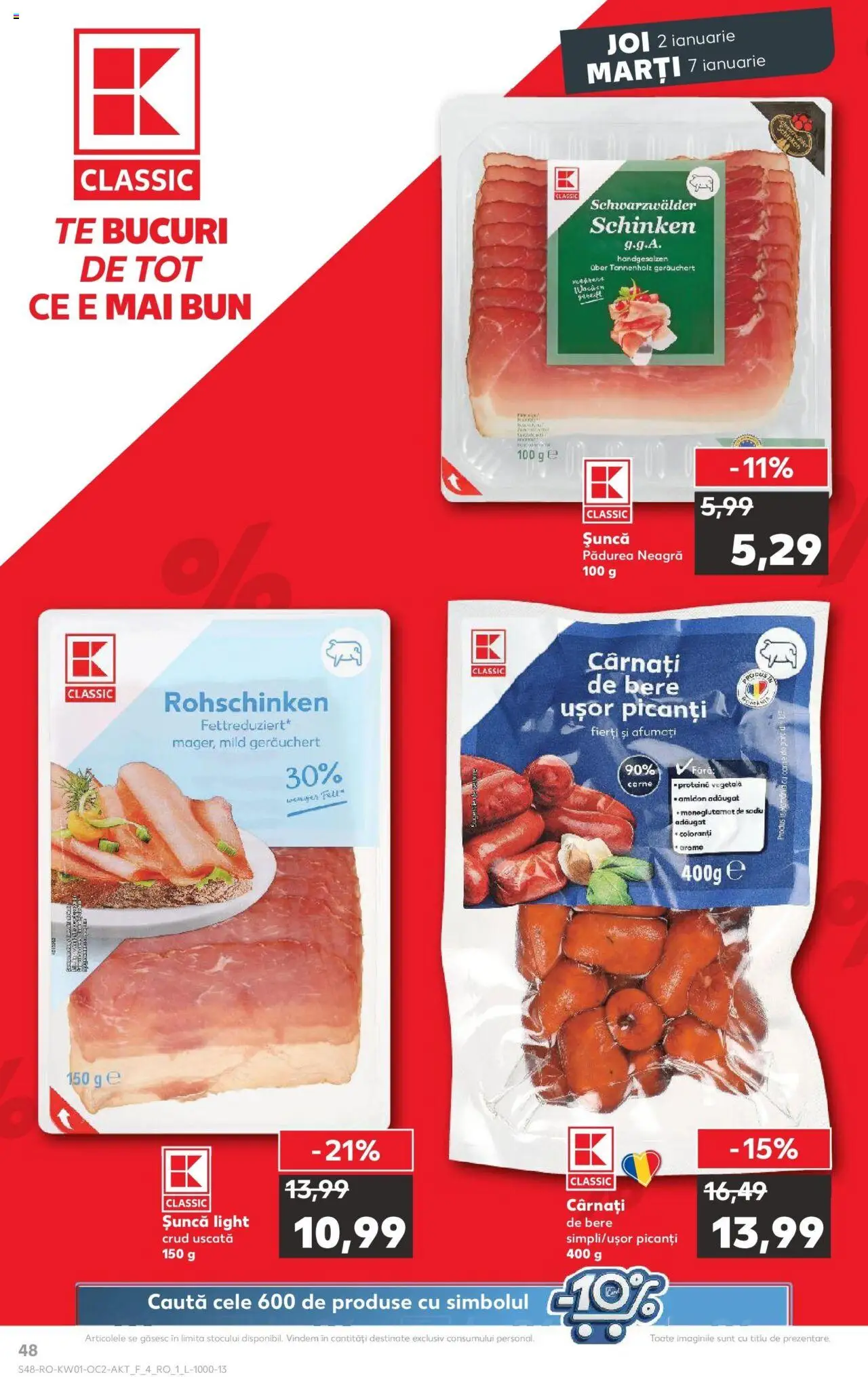 Catalog Kaufland 2 - 7 Ianuarie 2025 | Pagina 48