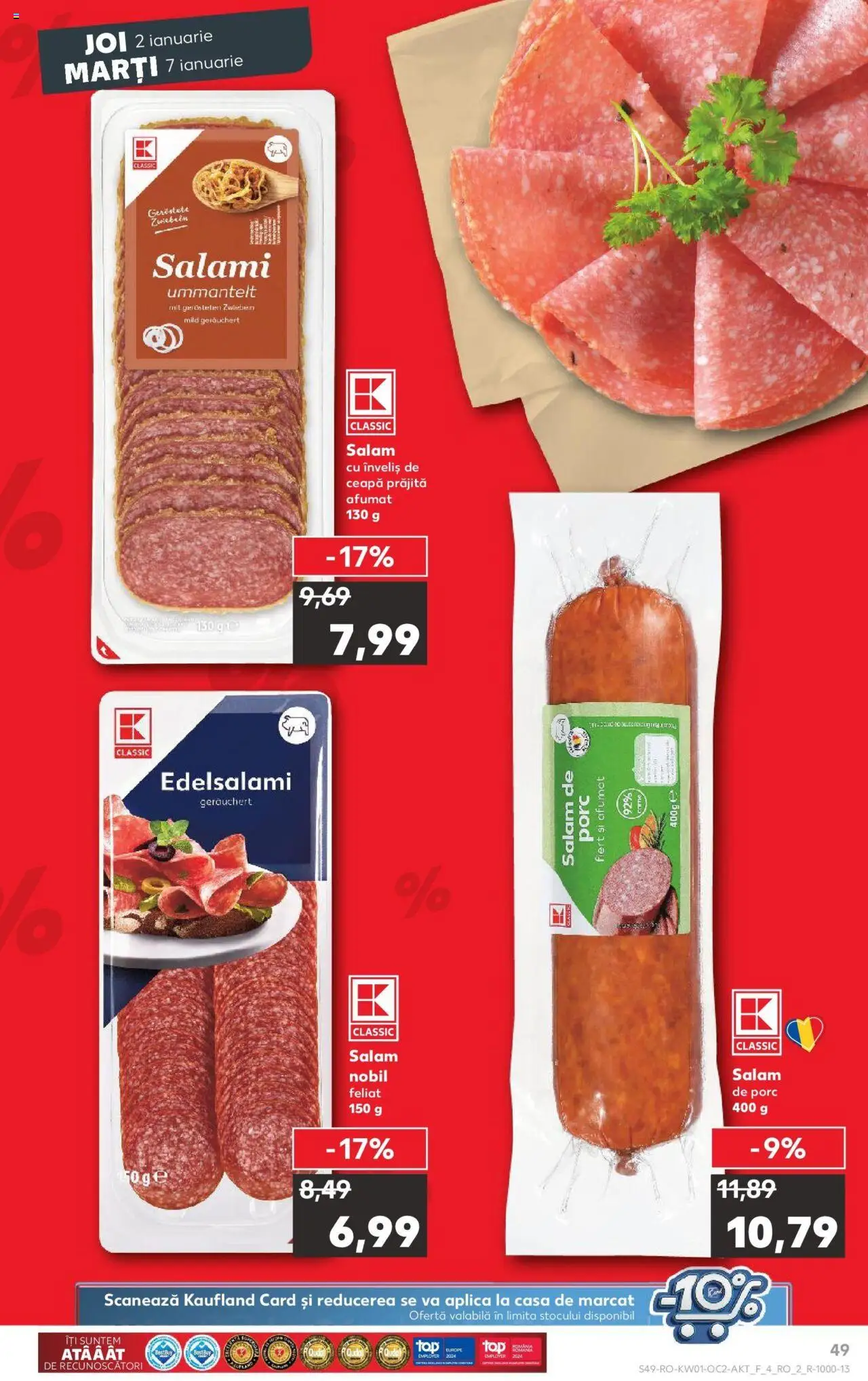 Catalog Kaufland 2 - 7 Ianuarie 2025 | Pagina 49