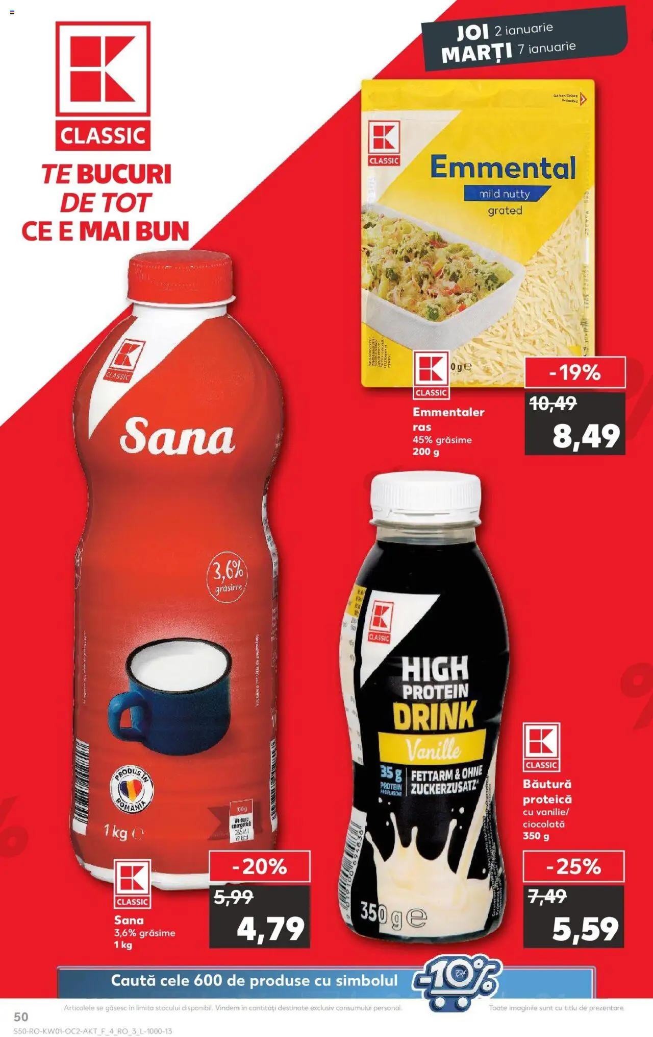 Catalog Kaufland 2 - 7 Ianuarie 2025 | Pagina 50