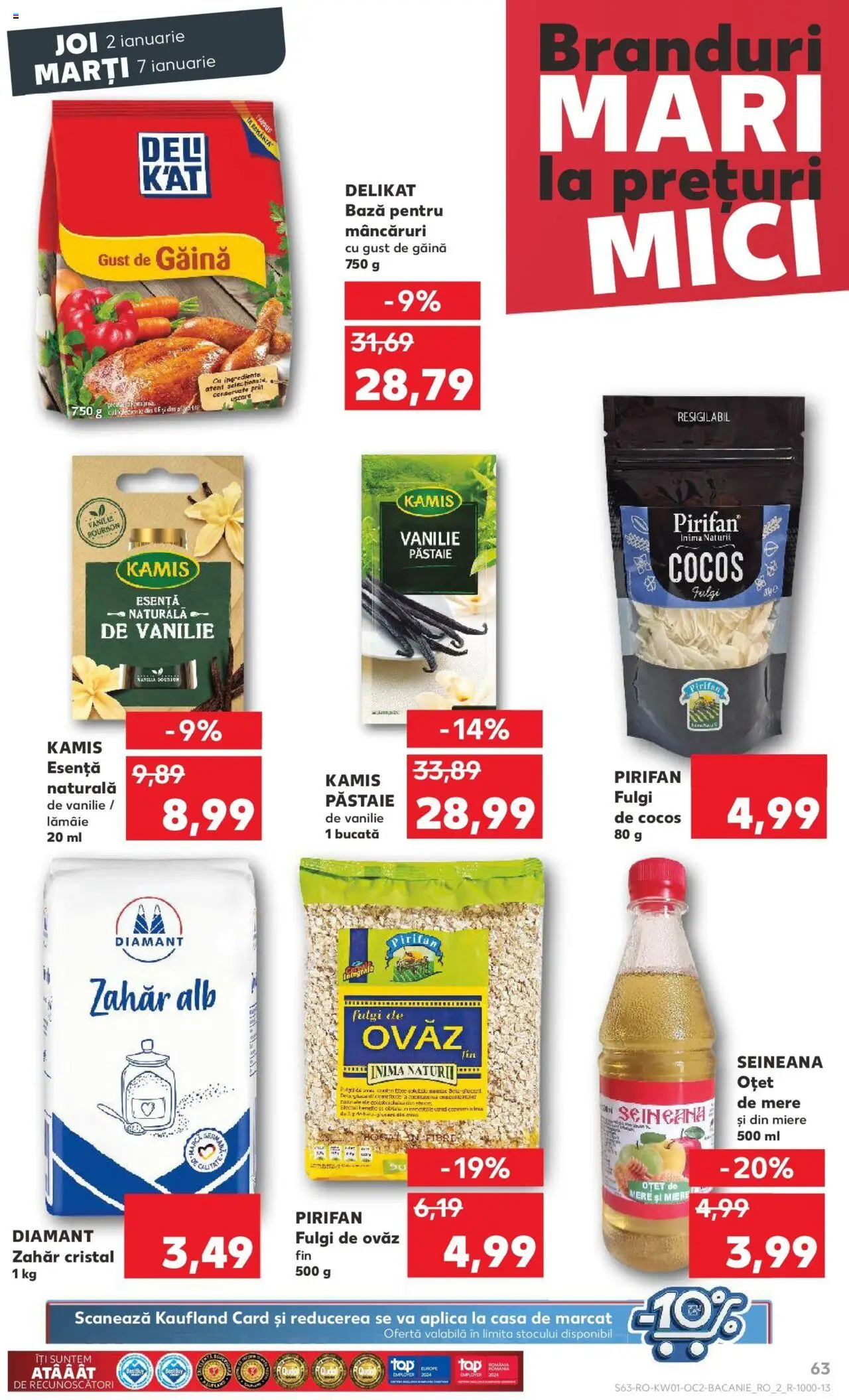 Catalog Kaufland 2 - 7 Ianuarie 2025 | Pagina 63