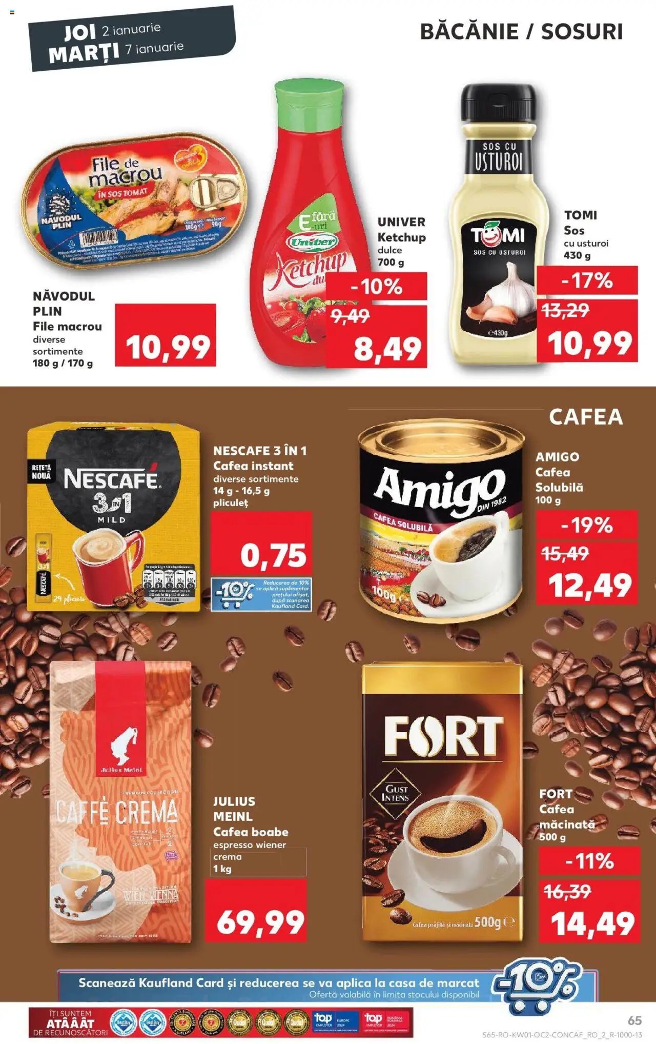 Catalog Kaufland 2 - 7 Ianuarie 2025 | Pagina 65