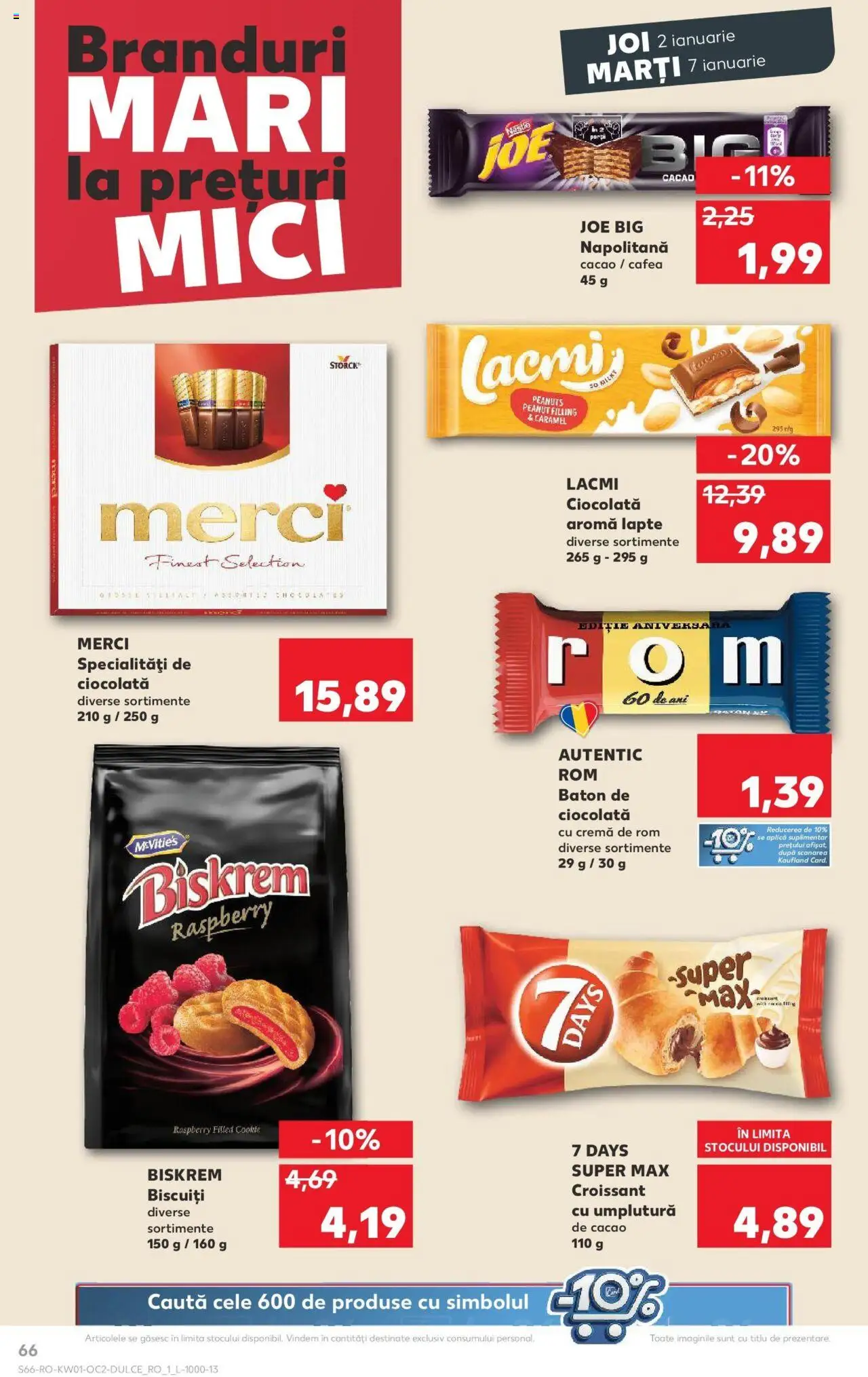 Catalog Kaufland 2 - 7 Ianuarie 2025 | Pagina 66