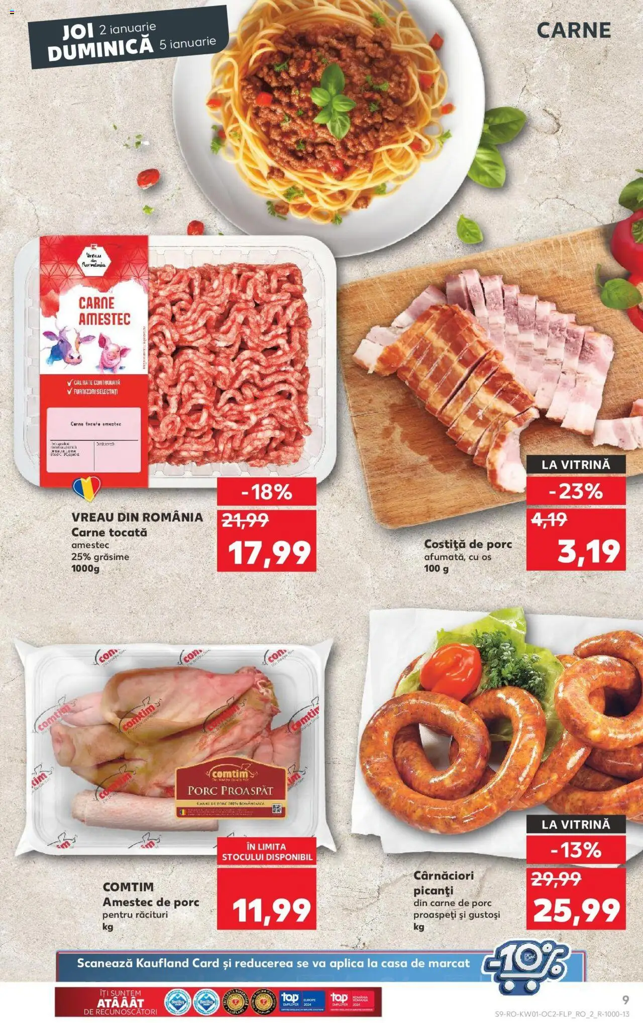 Catalog Kaufland 2 - 7 Ianuarie 2025 | Pagina 9