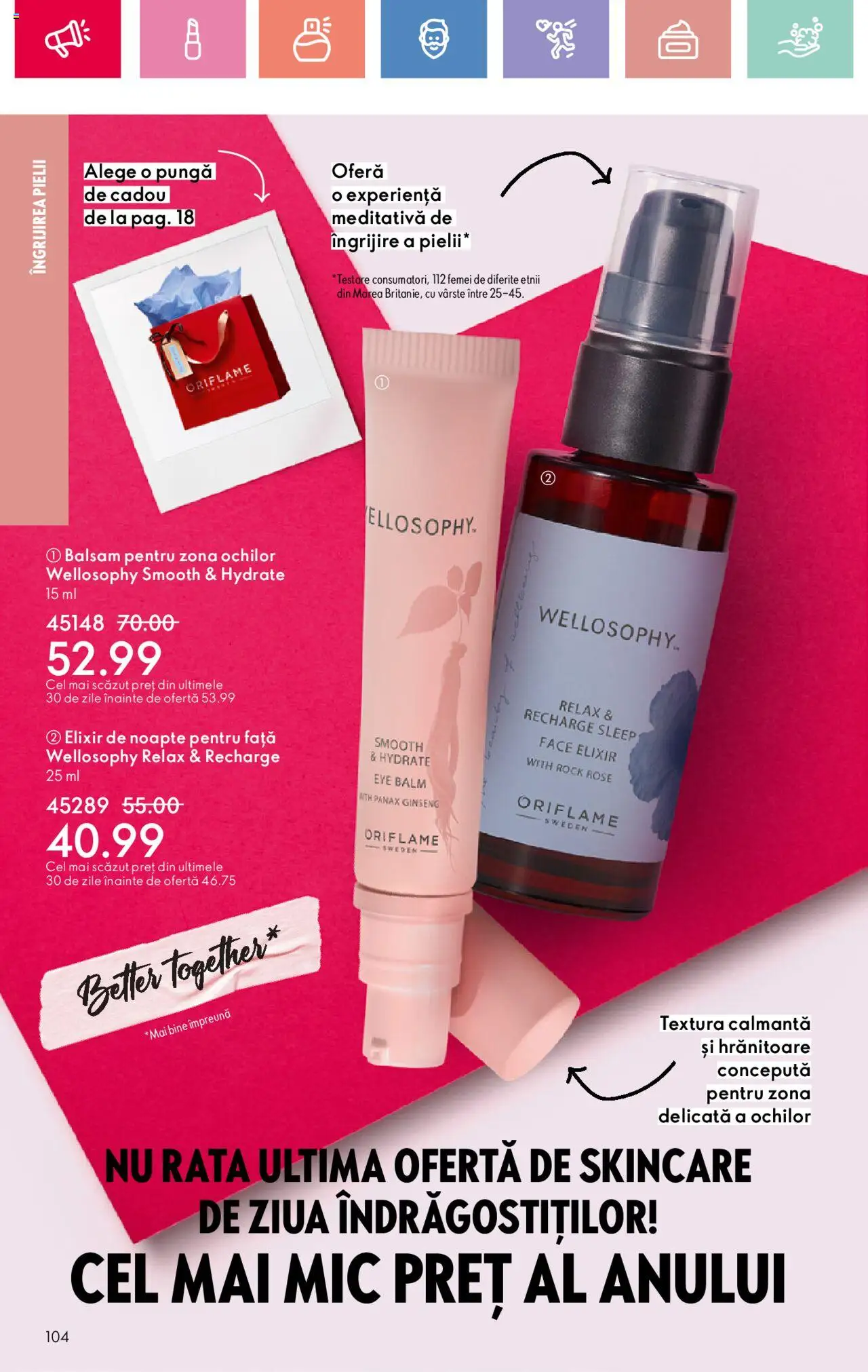 Catalog Oriflame 19 Ianuarie - 8 Februarie 2025 | Pagina 104