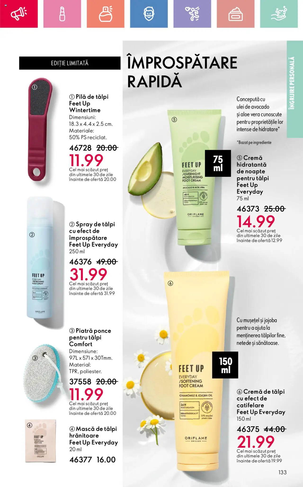 Catalog Oriflame 19 Ianuarie - 8 Februarie 2025 | Pagina 133