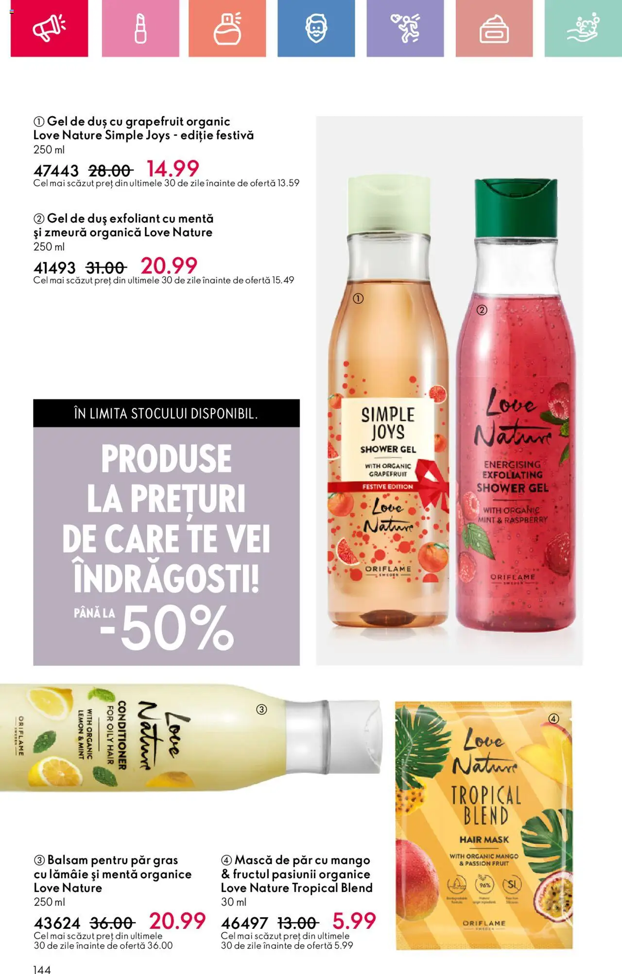 Catalog Oriflame 19 Ianuarie - 8 Februarie 2025 | Pagina 144