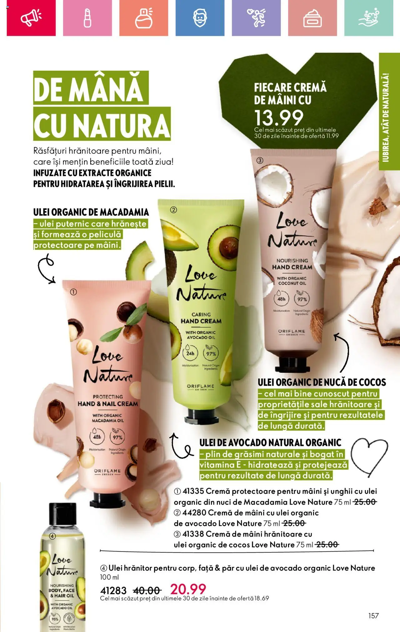 Catalog Oriflame 19 Ianuarie - 8 Februarie 2025 | Pagina 157