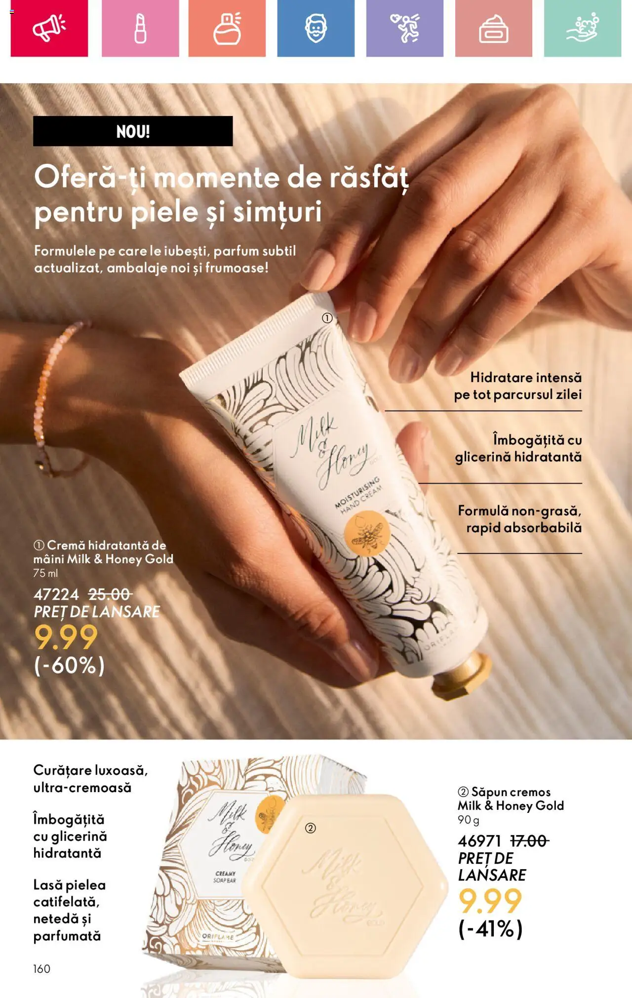 Catalog Oriflame 19 Ianuarie - 8 Februarie 2025 | Pagina 160