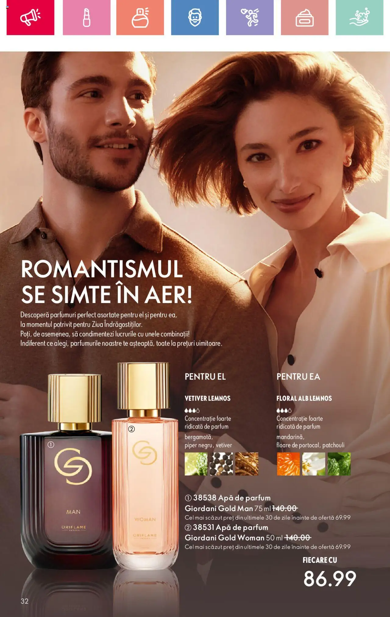 Catalog Oriflame 19 Ianuarie - 8 Februarie 2025 | Pagina 32