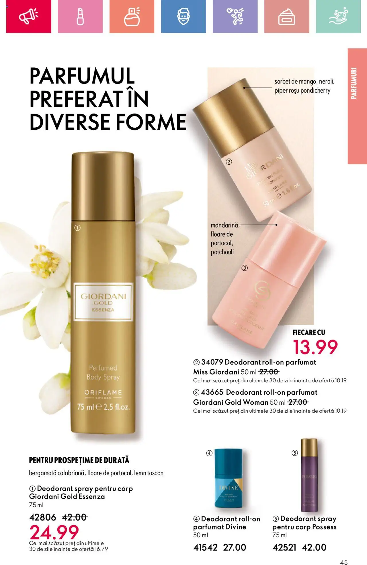 Catalog Oriflame 19 Ianuarie - 8 Februarie 2025 | Pagina 45