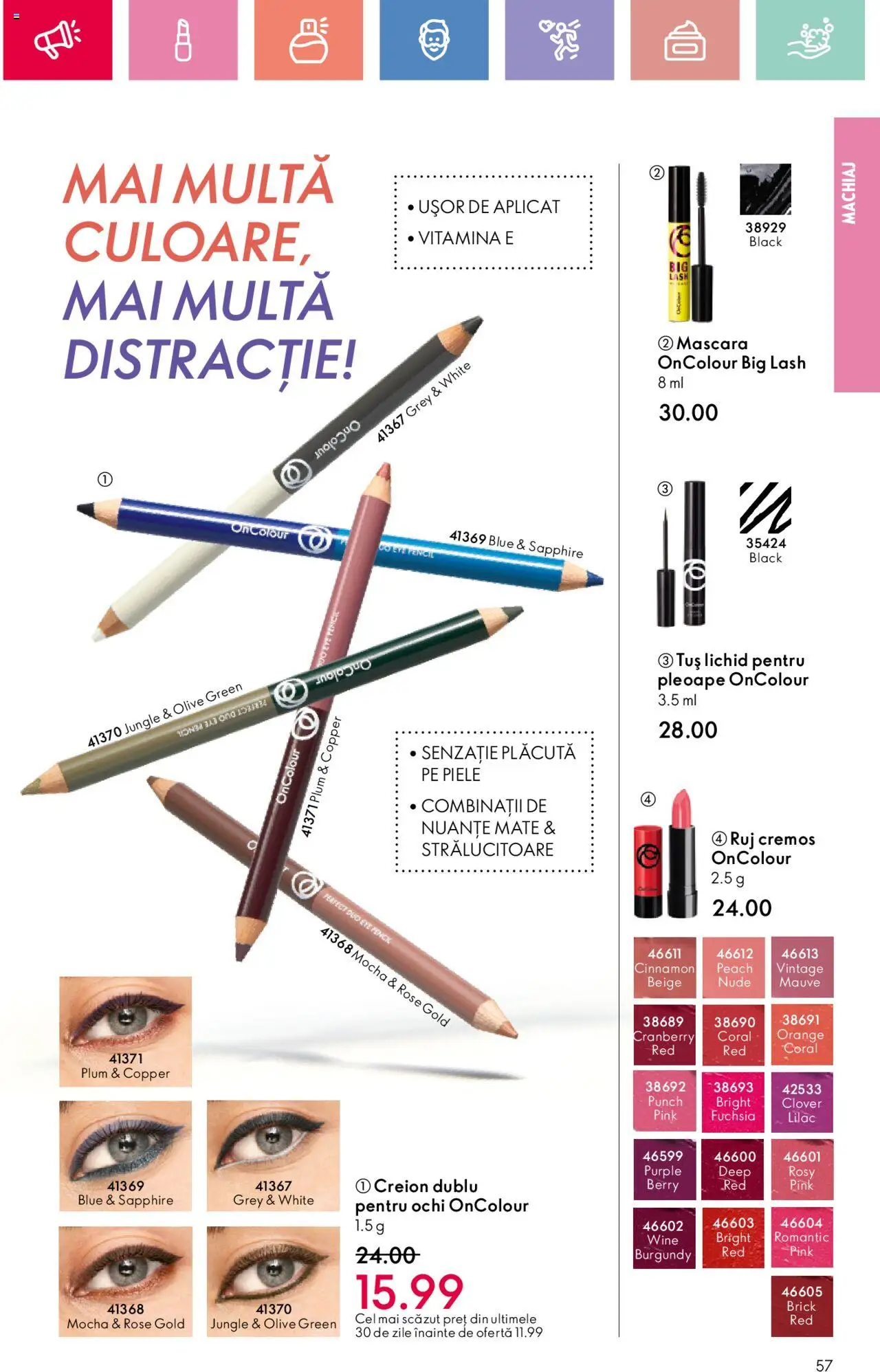 Catalog Oriflame 19 Ianuarie - 8 Februarie 2025 | Pagina 57