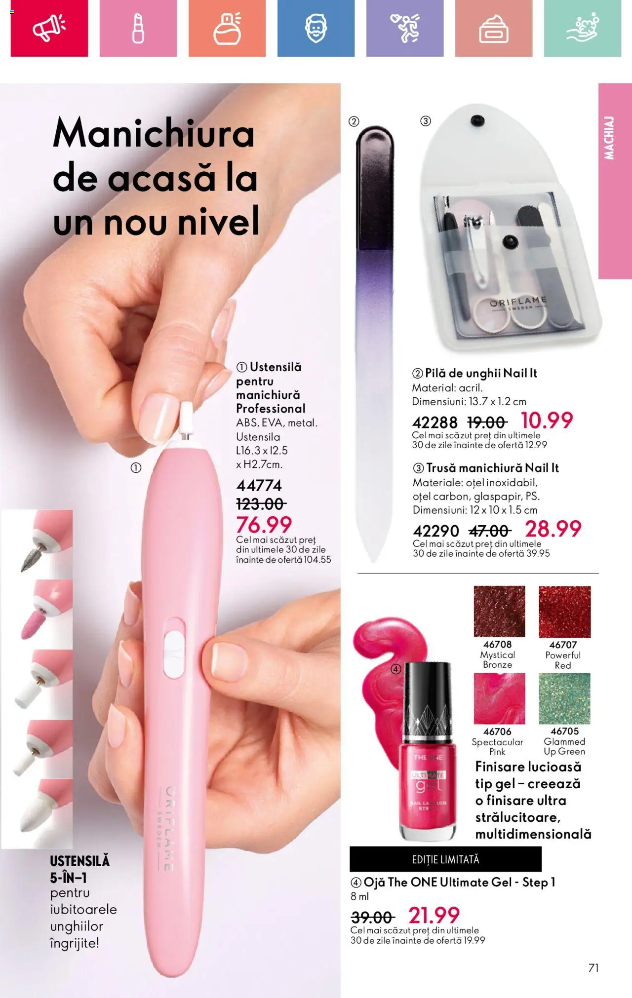 Catalog Oriflame 19 Ianuarie - 8 Februarie 2025 | Pagina 71