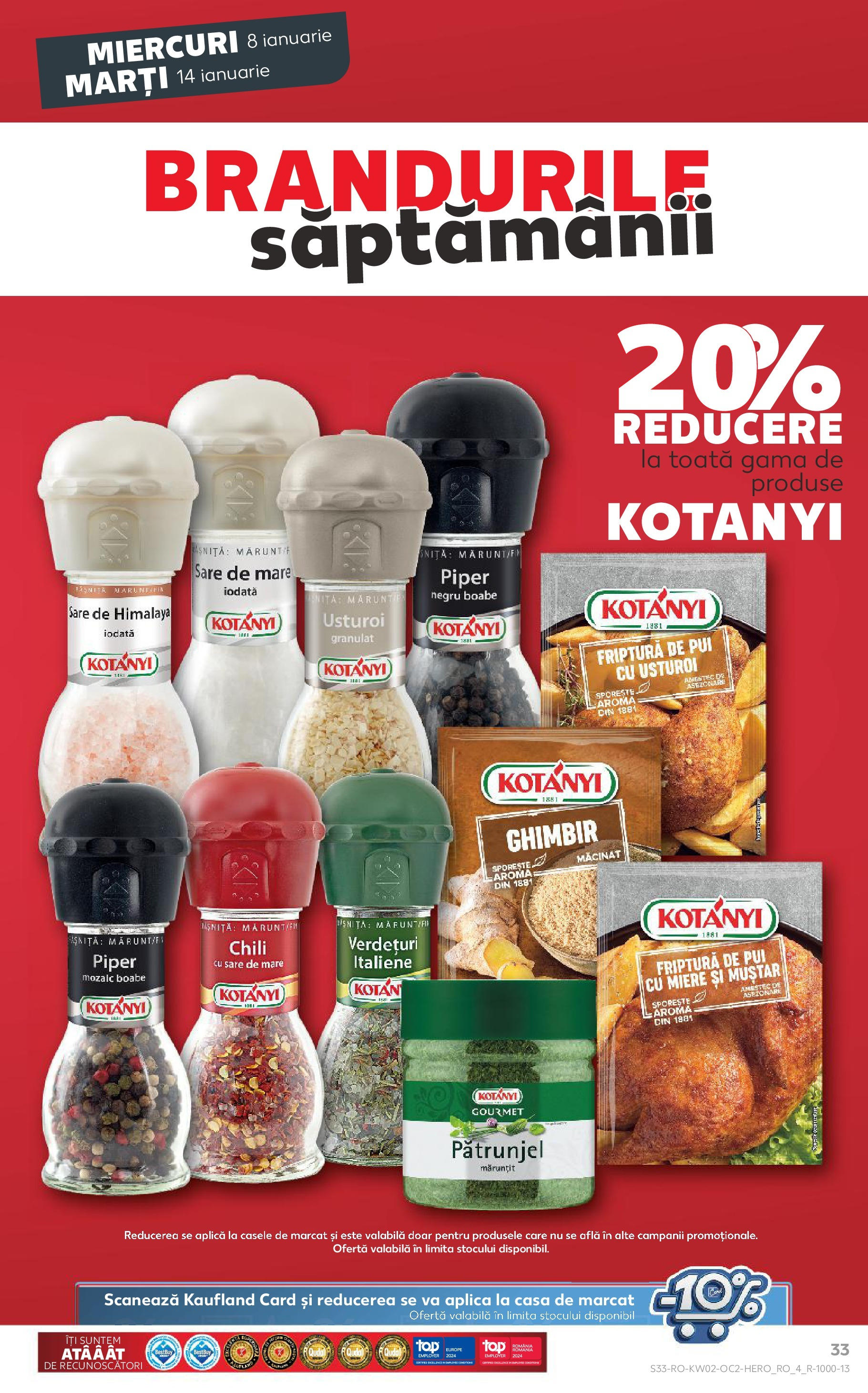 Catalog Kaufland 8 - 14 Ianuarie 2025 | Pagina 33