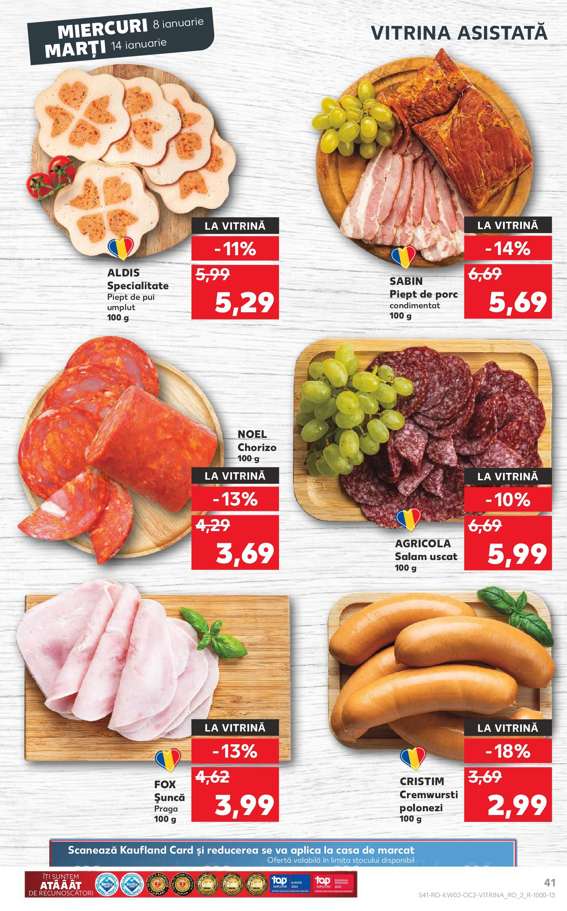 Catalog Kaufland 8 - 14 Ianuarie 2025 | Pagina 41