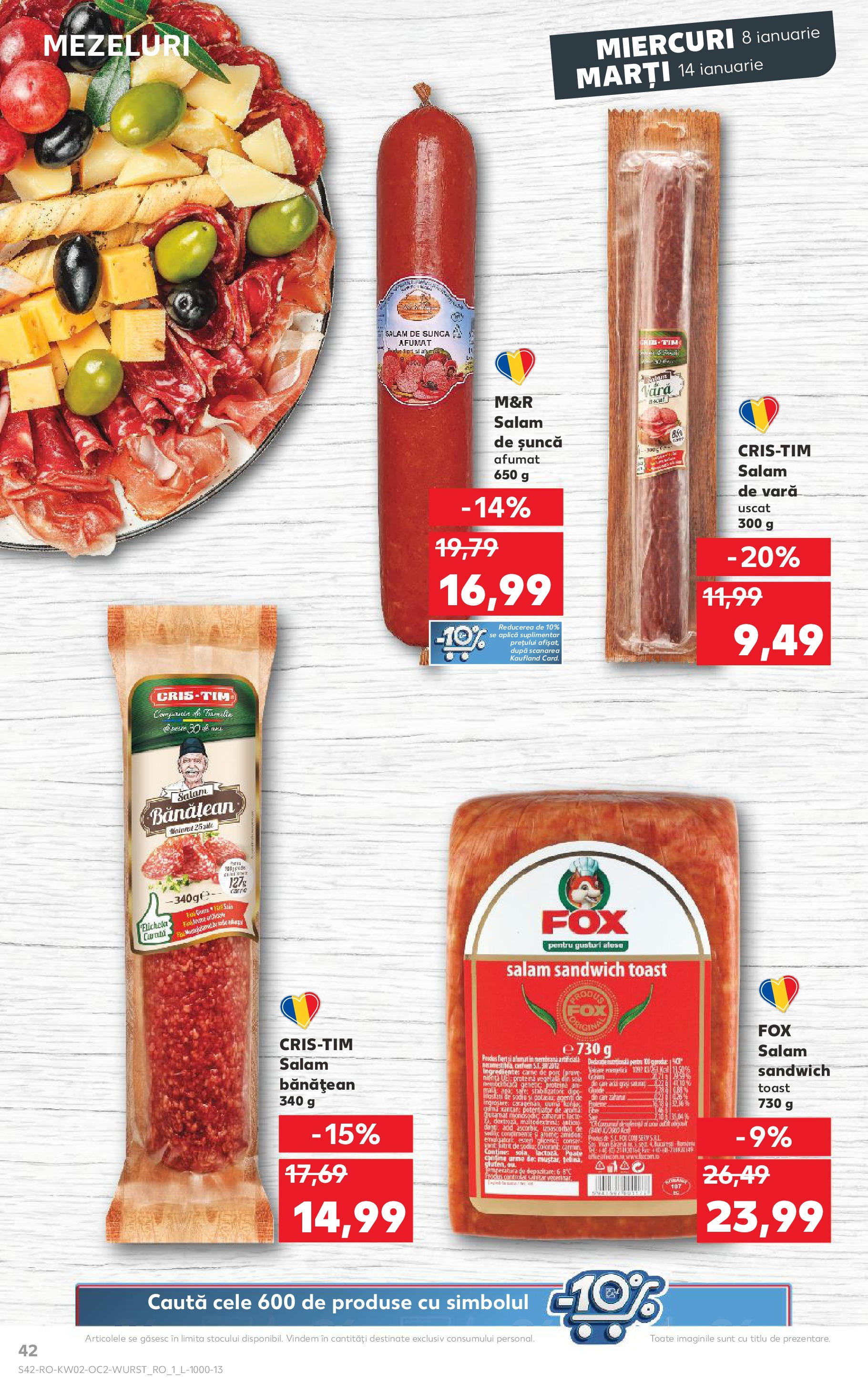 Catalog Kaufland 8 - 14 Ianuarie 2025 | Pagina 42