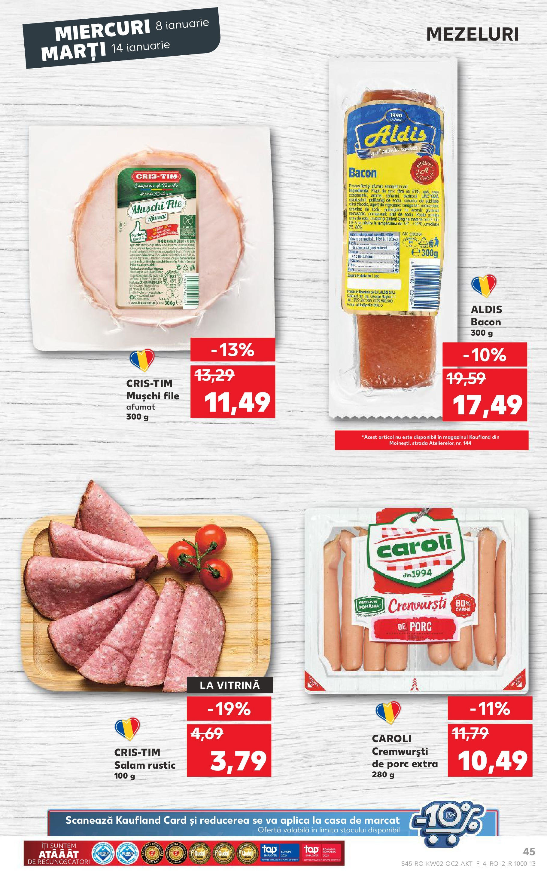 Catalog Kaufland 8 - 14 Ianuarie 2025 | Pagina 45