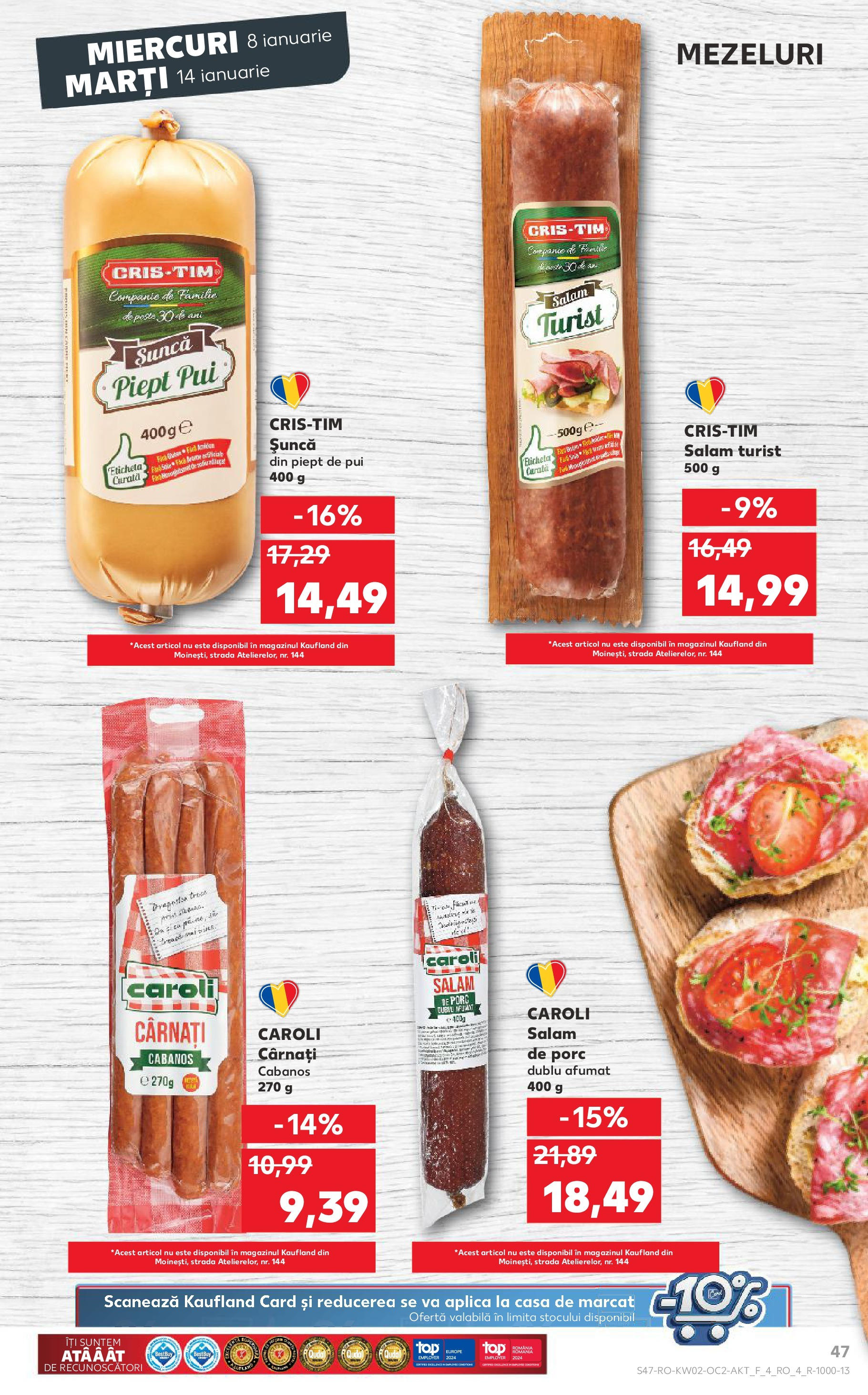 Catalog Kaufland 8 - 14 Ianuarie 2025 | Pagina 47