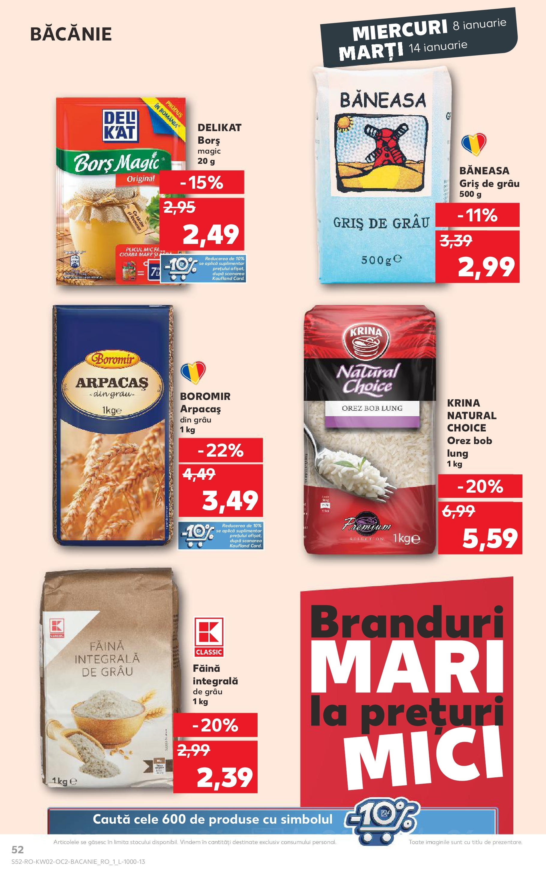 Catalog Kaufland 8 - 14 Ianuarie 2025 | Pagina 52