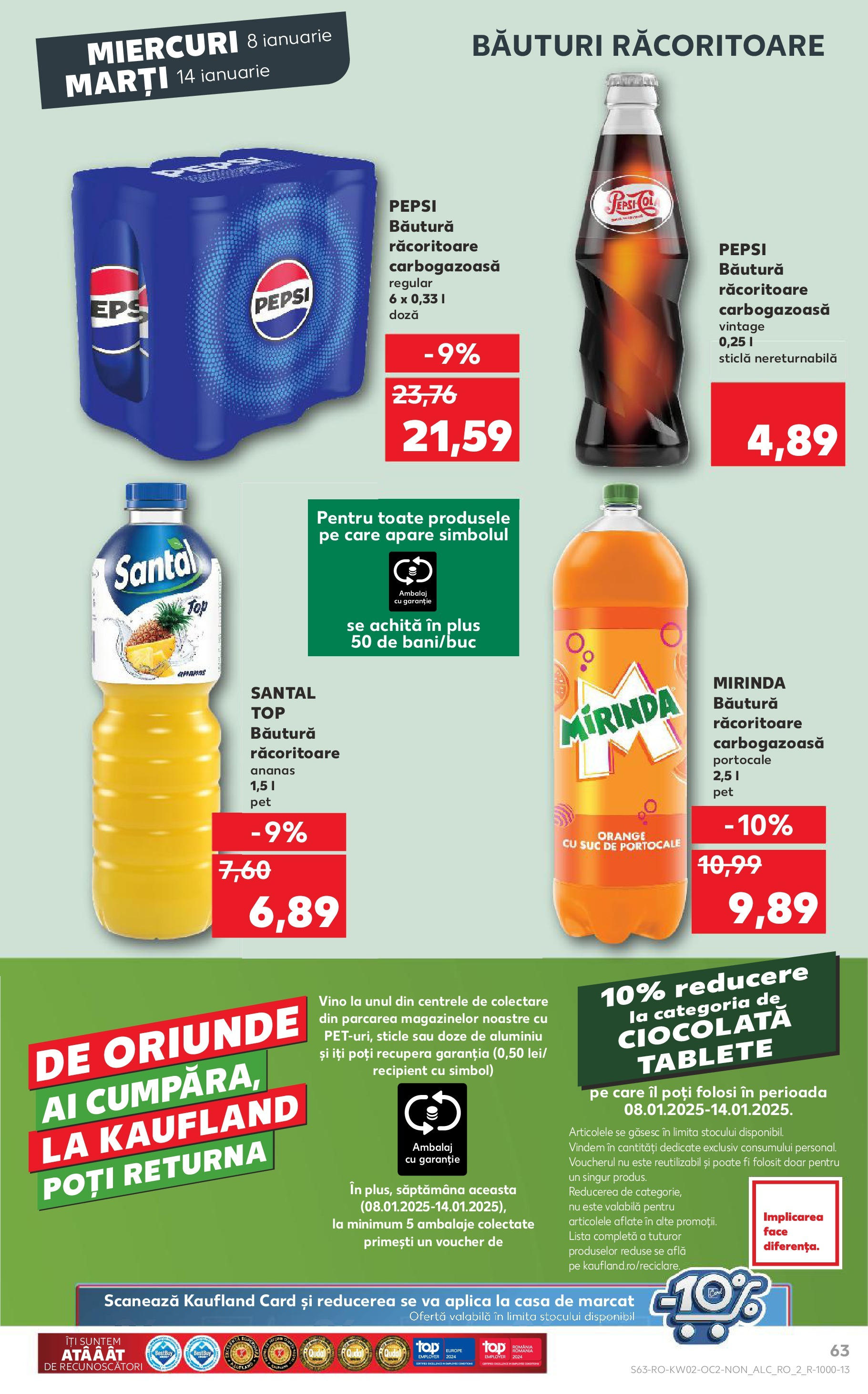 Catalog Kaufland 8 - 14 Ianuarie 2025 | Pagina 63