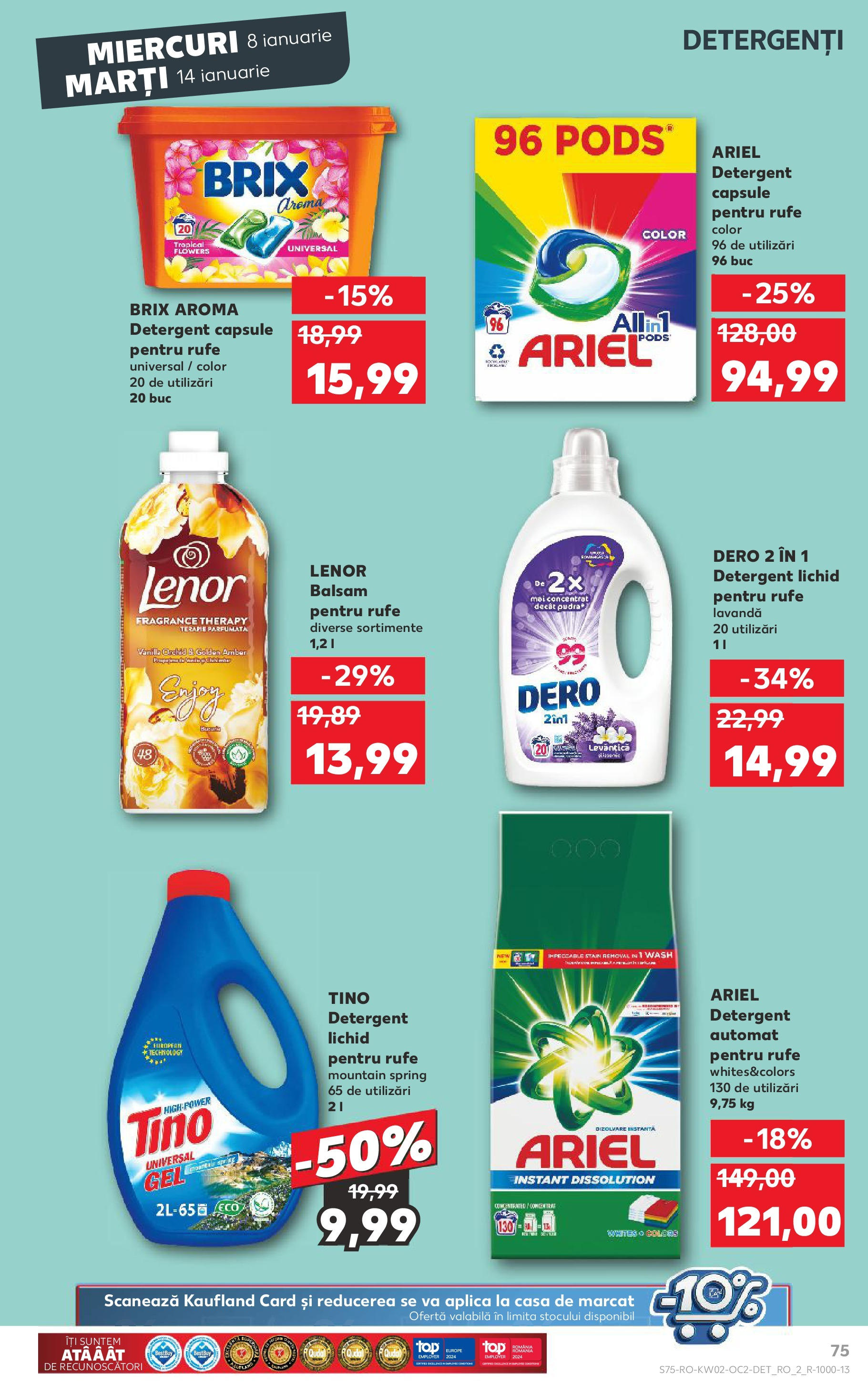 Catalog Kaufland 8 - 14 Ianuarie 2025 | Pagina 75