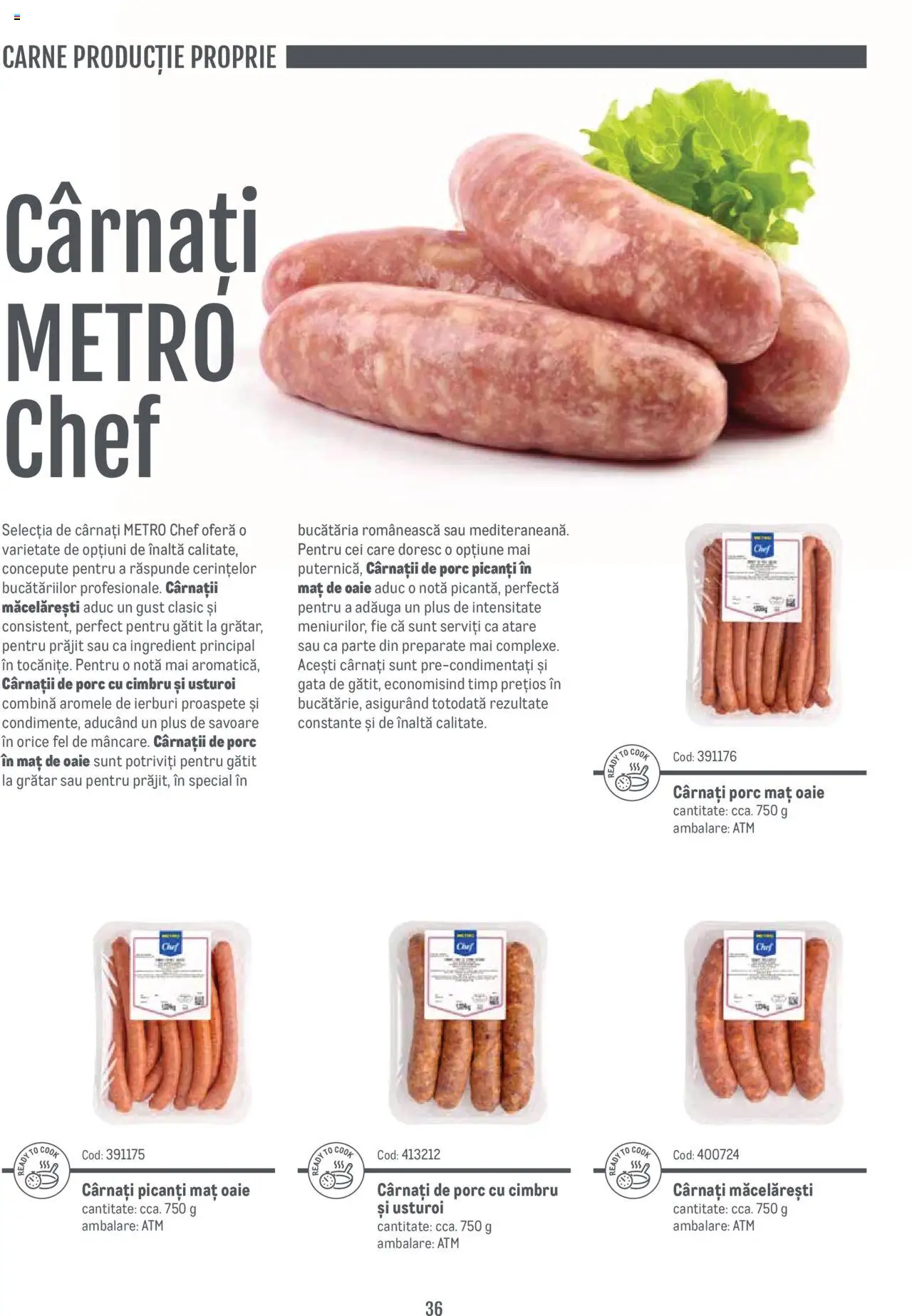 Catalog METRO 14 Noiembrie 2024 - 31 Decembrie 2025 | Pagina 36