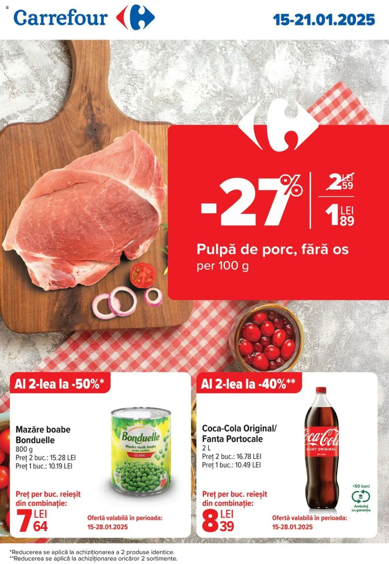 Catalog Carrefour 15 - 21 Ianuarie 2025 | Pagina 1